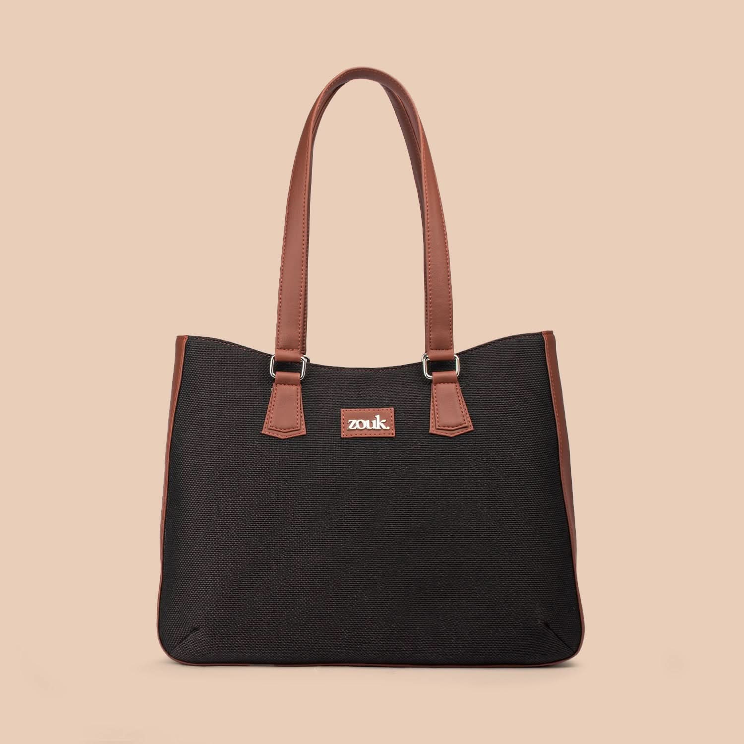 Jet Black Getaway Handbag
