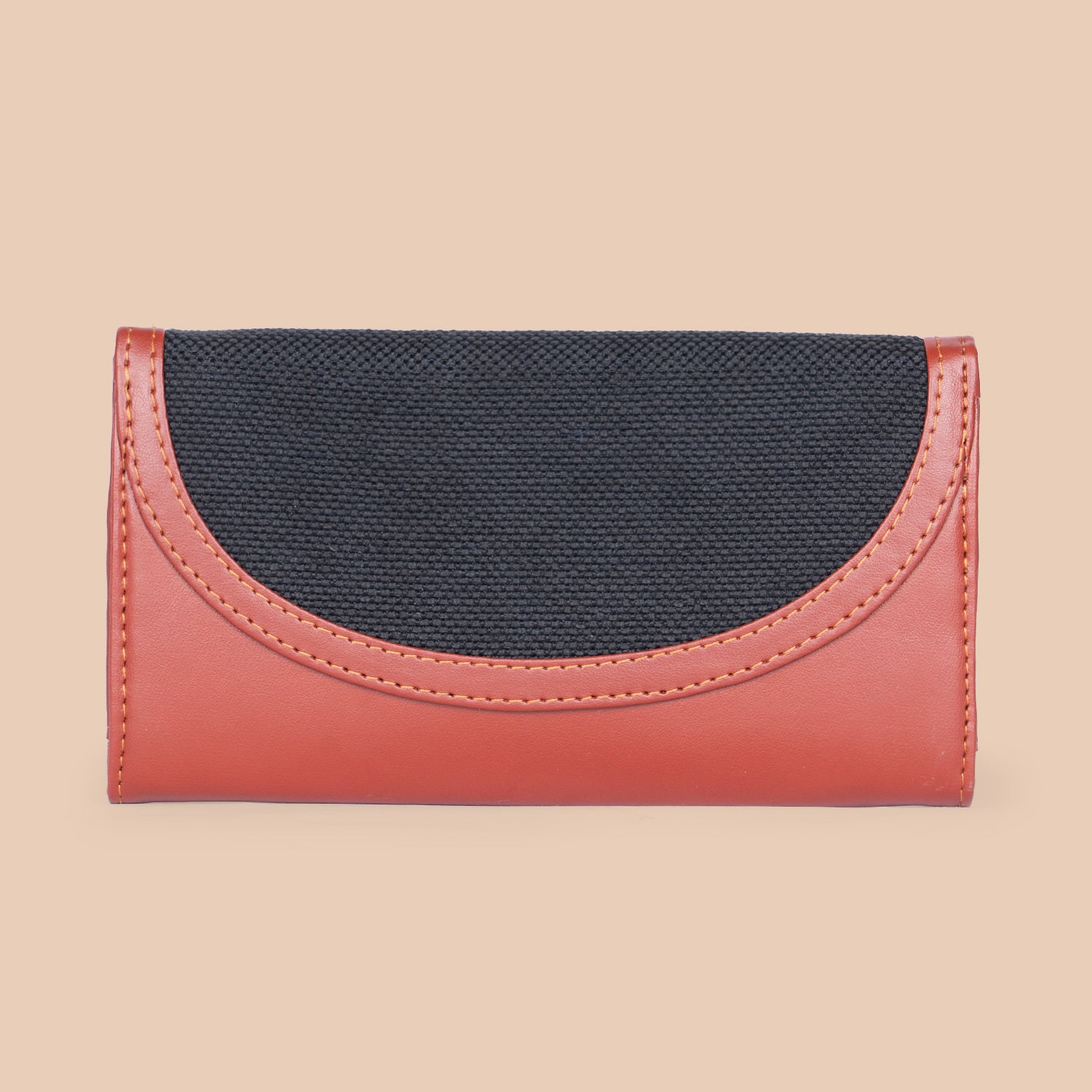 Jet Black Kyra Flap Wallet