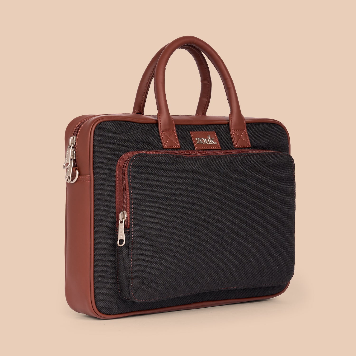 Jet Black Laptop Bag