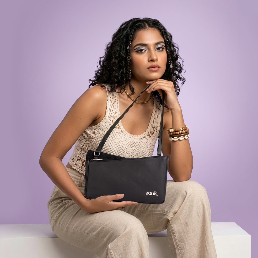 Kiya Baguette - Jet Black