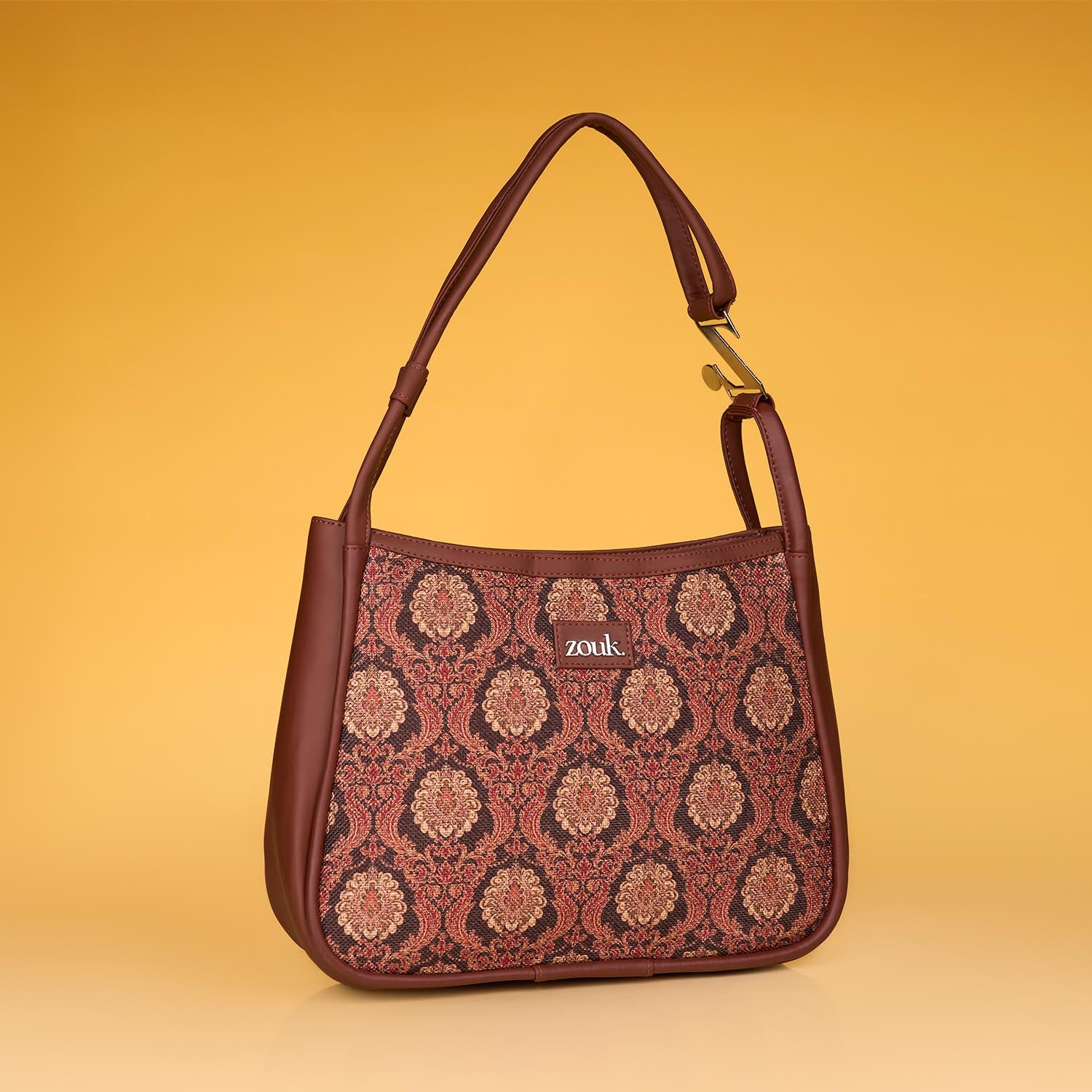 Jodhpur Damask Sleek Shoulder Bag
