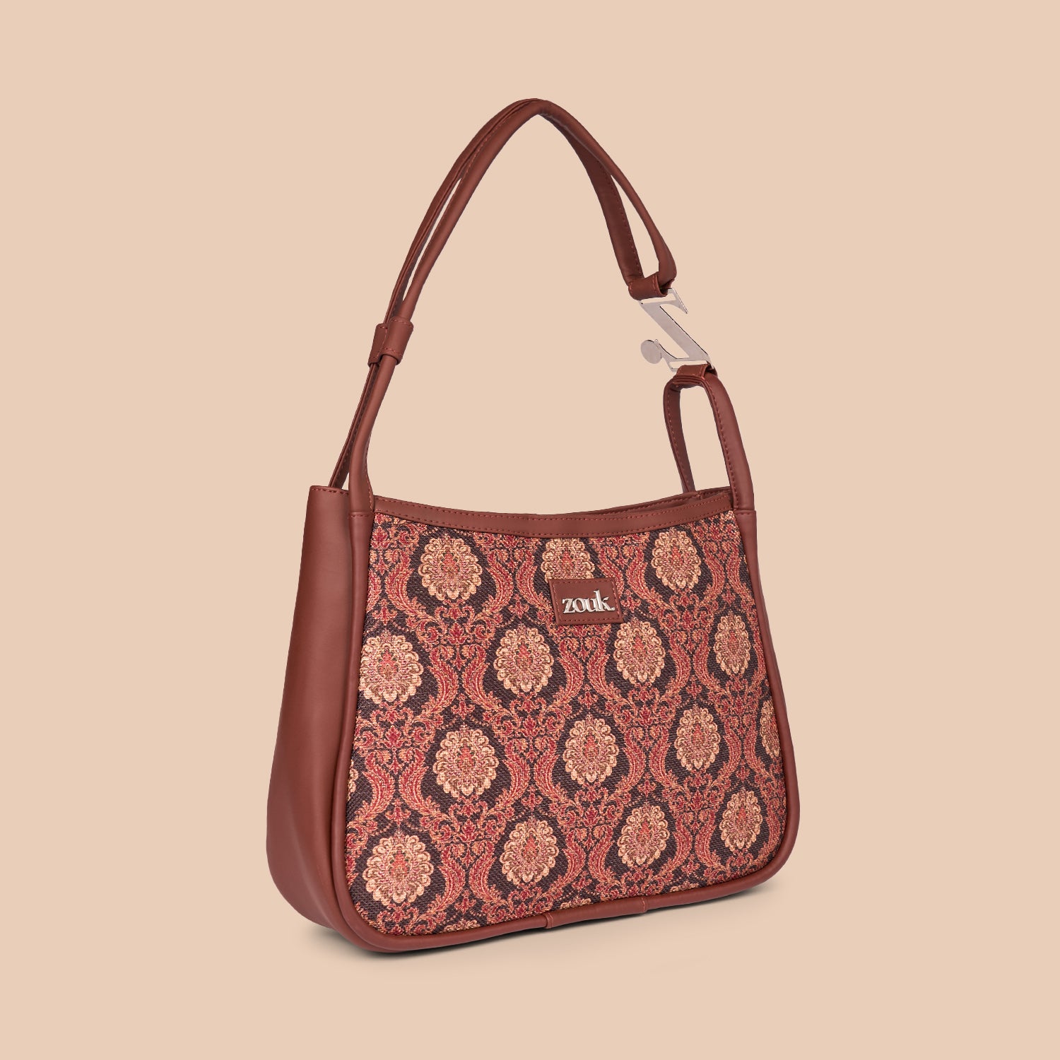 Jodhpur Damask Sleek Shoulder Bag