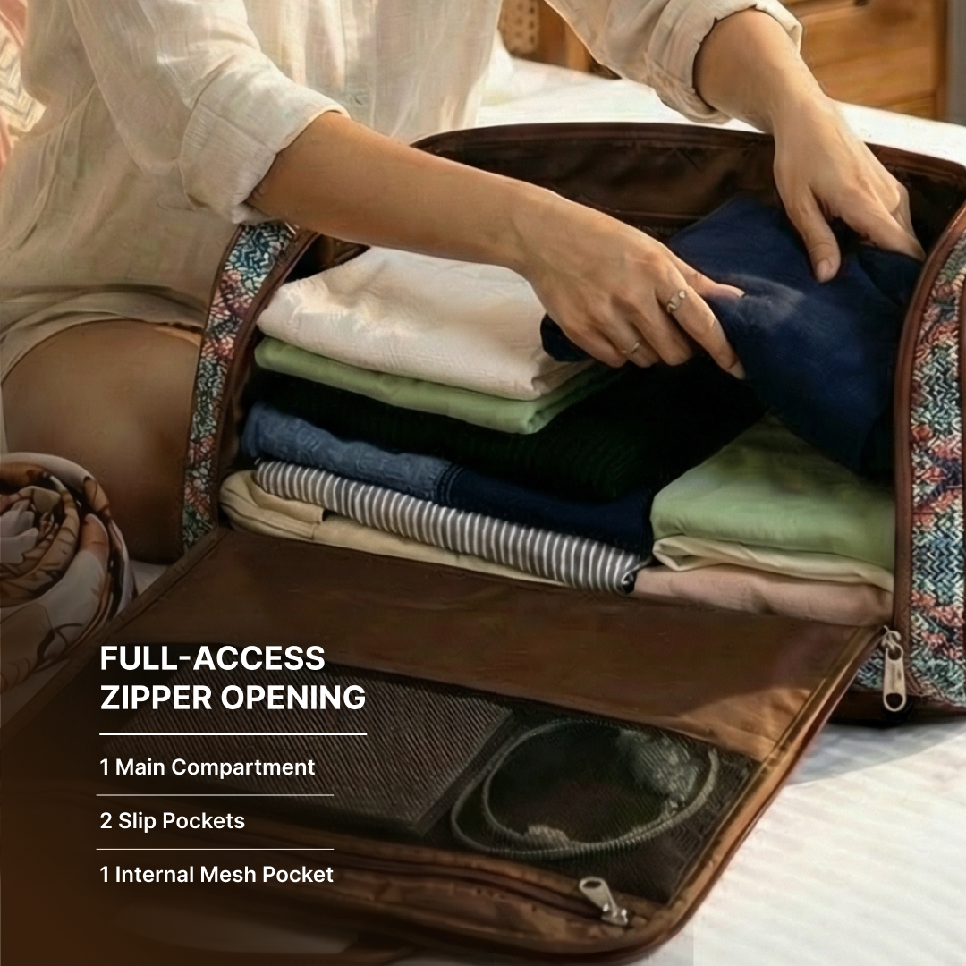 Kolkata Nouveau Weekender Duffle Bag