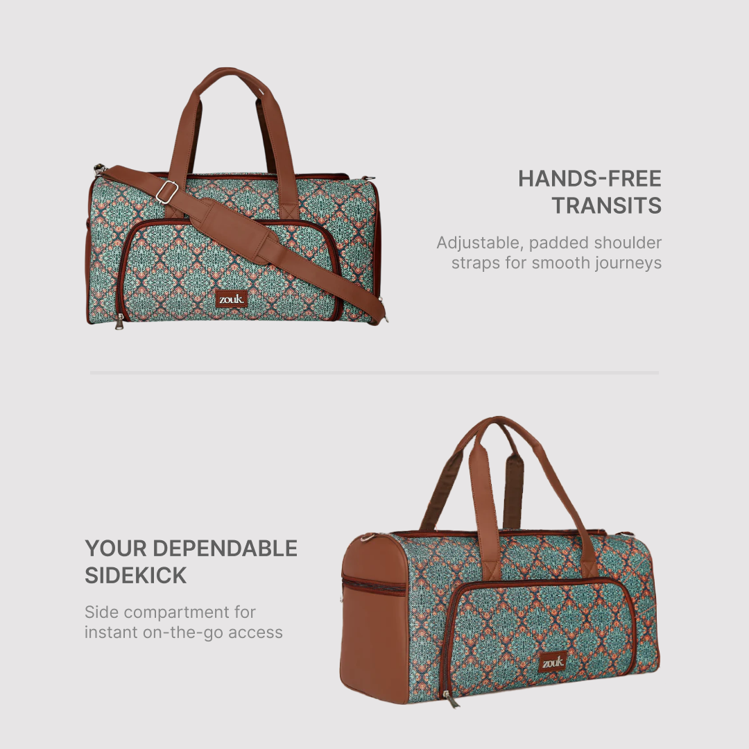 Kolkata Nouveau Weekender Duffle Bag