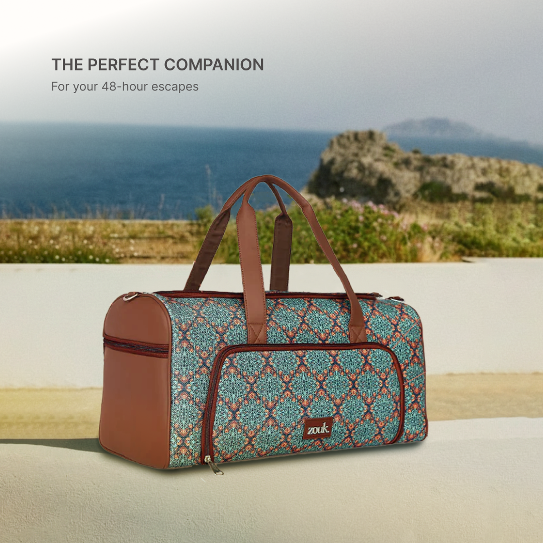 Kolkata Nouveau Weekender Duffle Bag