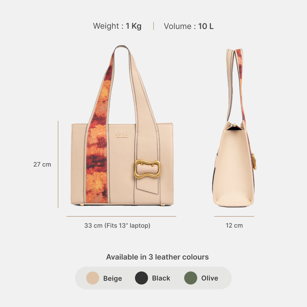 Citrine Kalki Office Bag