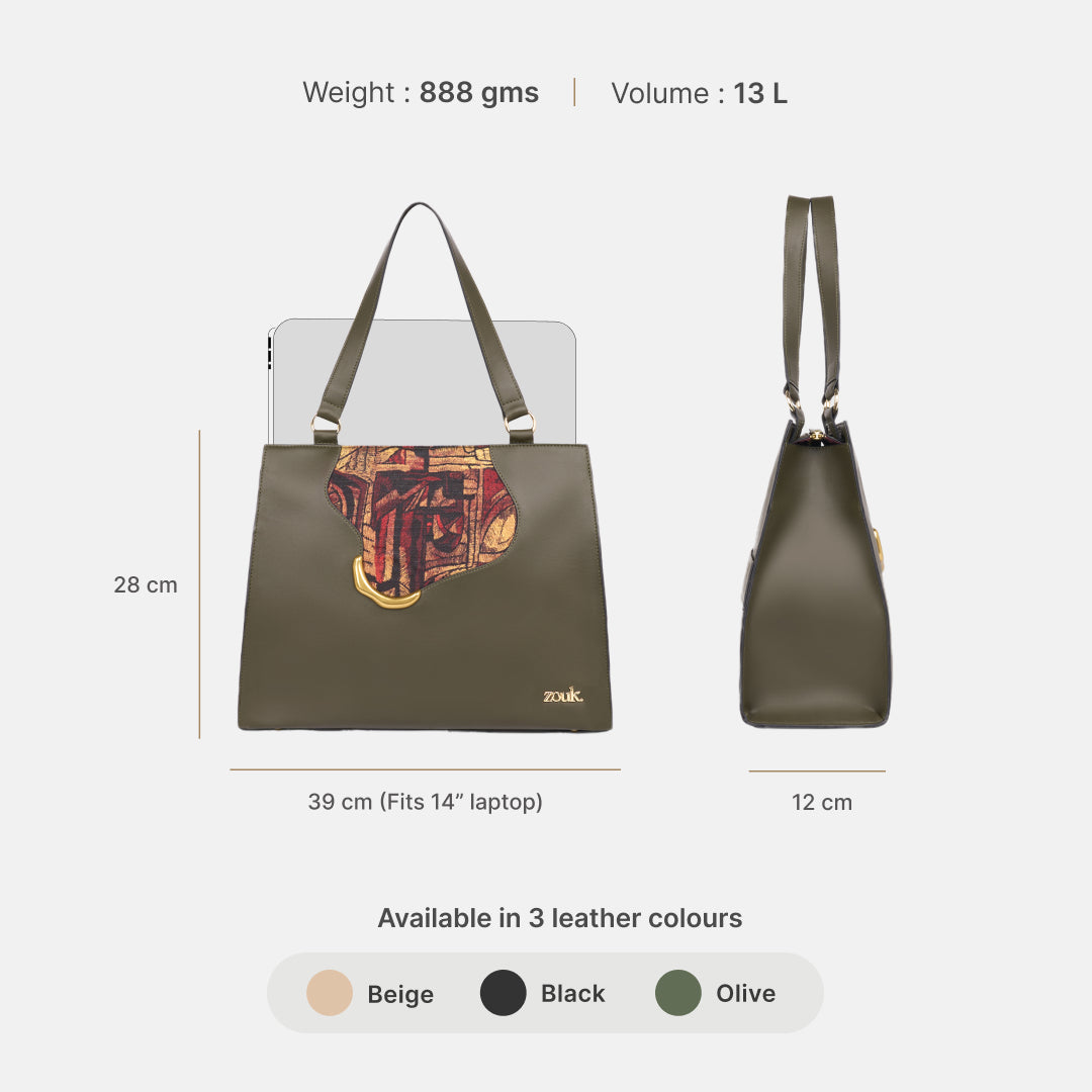 Midas Kanak Office Bag (Olive)
