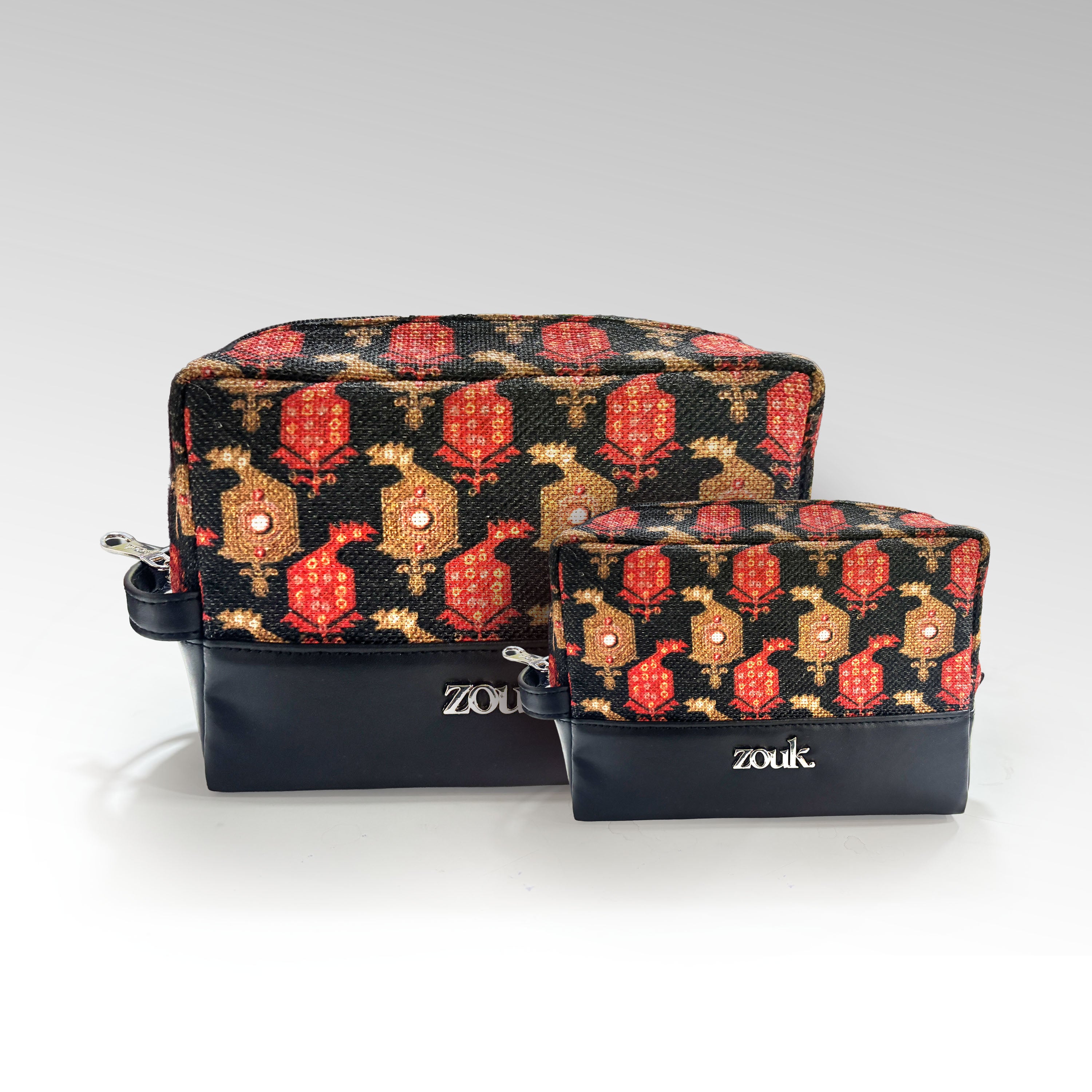 Kashi Kinkhab Raha Travel Pouch (Small+Medium) Combo