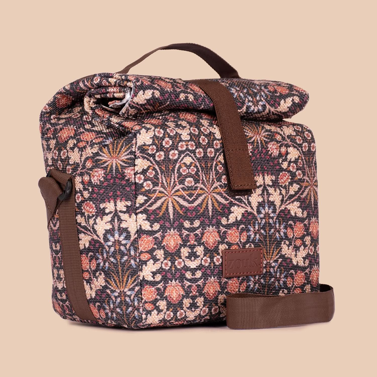 Kashmir Blooms Roll Up Lunch Bag