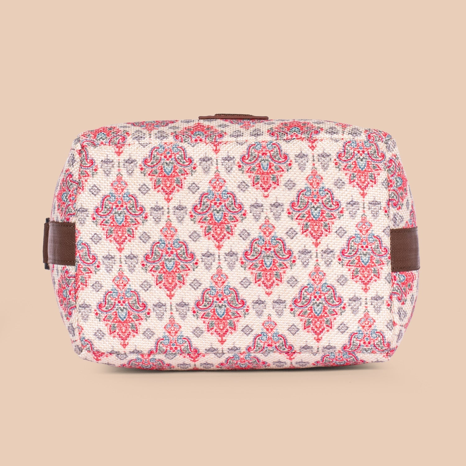 ZIP-Kashmiri Tulips Roll Up Lunch Bag