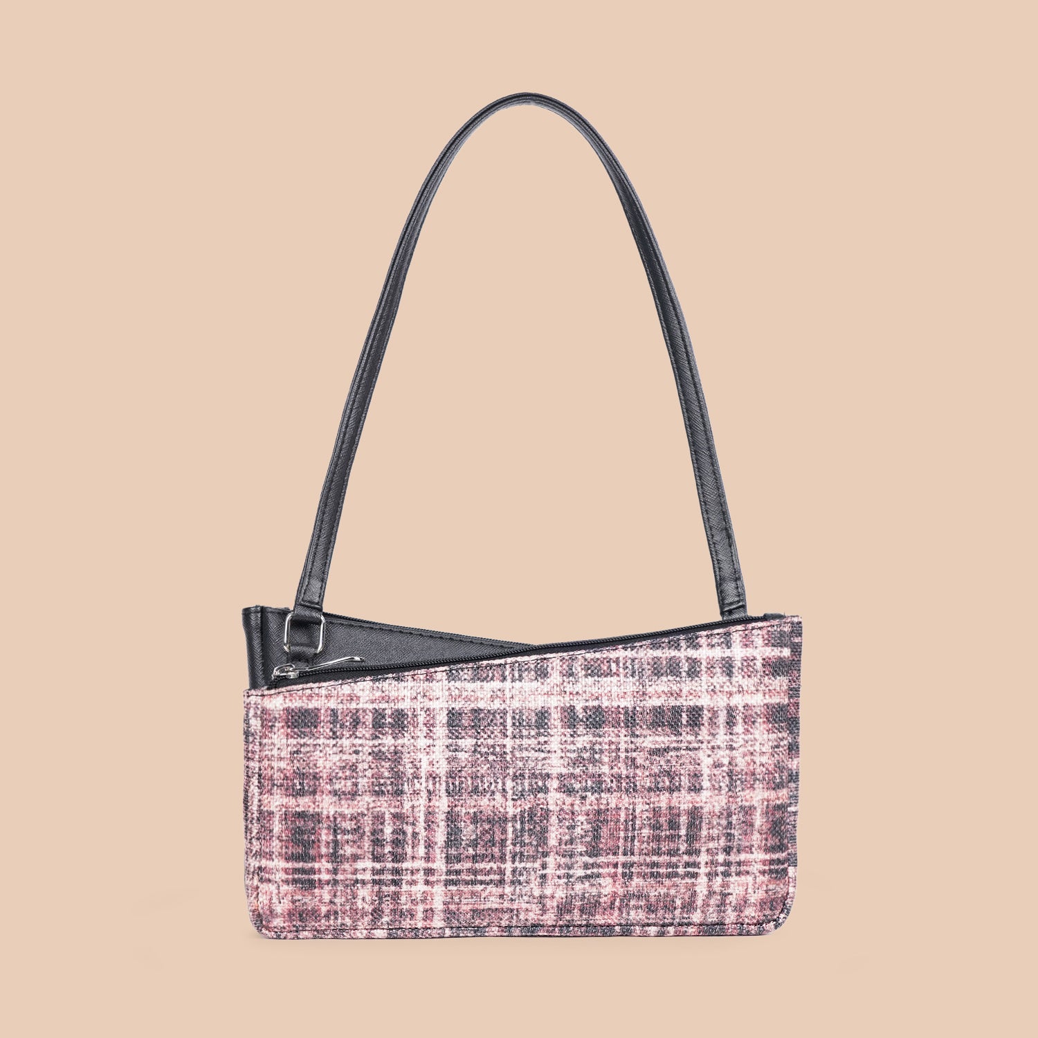 ZIP-Kiya Baguette - Cashmere Noir (Pink)