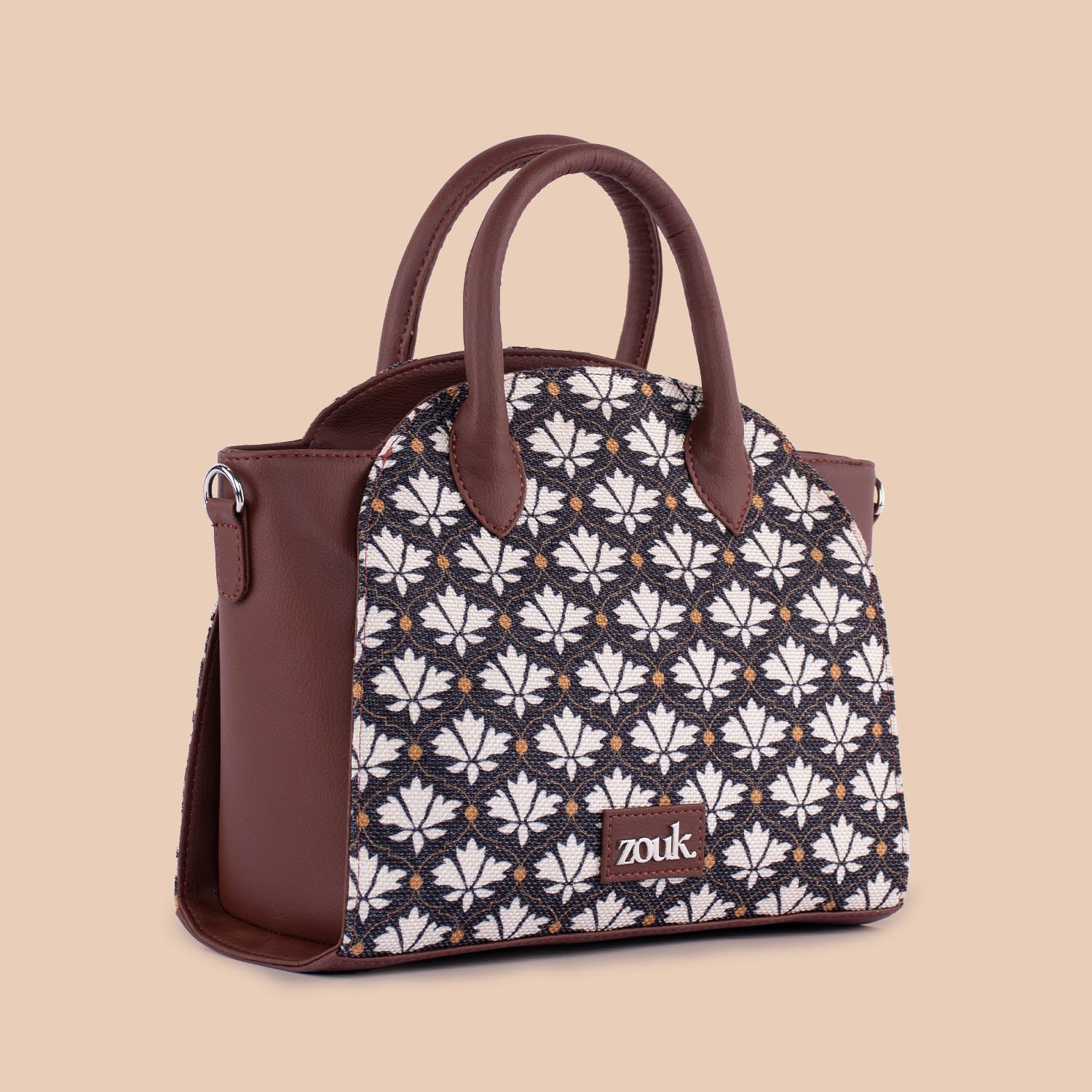 Konkona City Satchel Bag - Bidri Kaiser