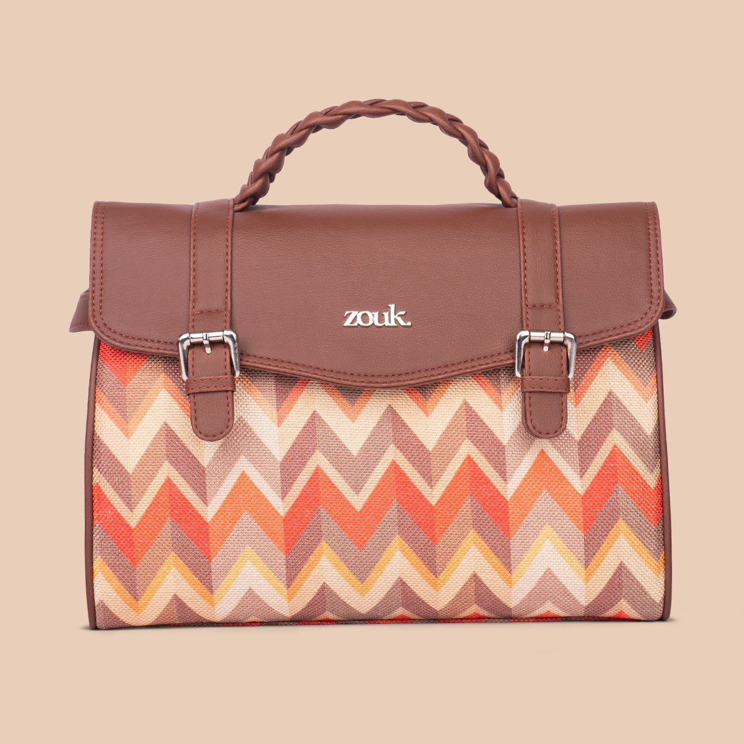 Konkona Heritage Satchel Bag - Tidal Wave