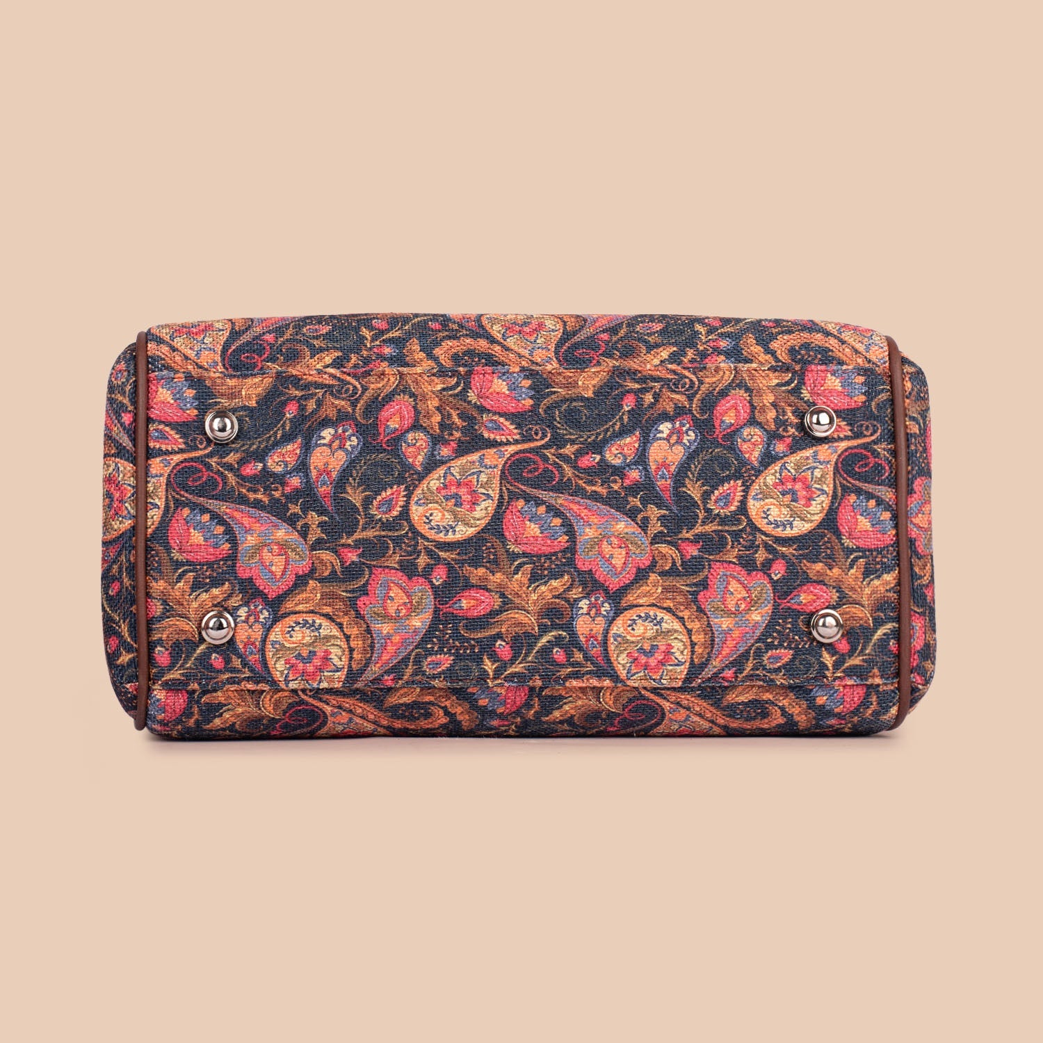 Konkona Heritage Satchel Bag - Paisley Print