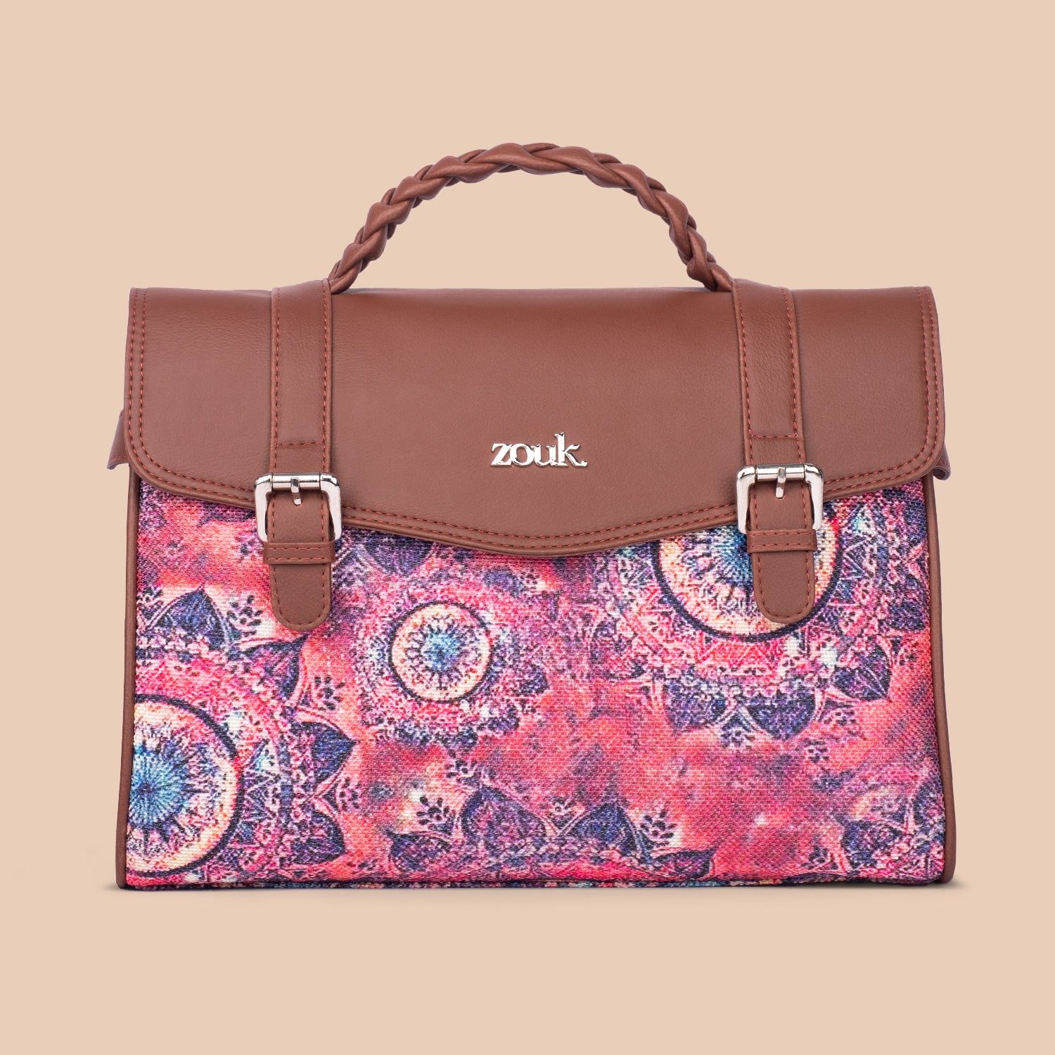 Konkona Heritage Satchel Bag - Space Chakra