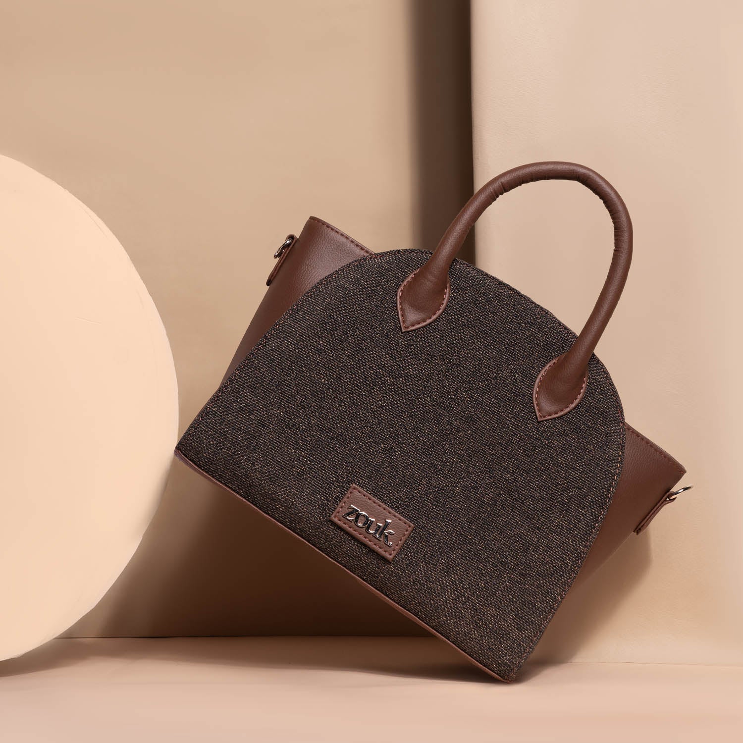 ZIP-Konkona City Satchel Bag - Bristel