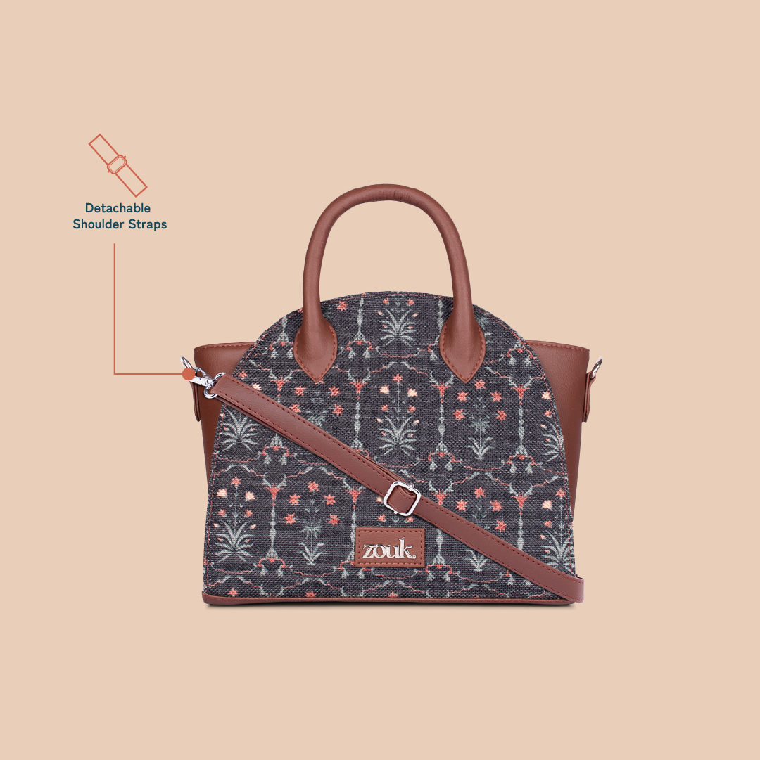 Konkona City Satchel Bag - Taj Guldasta