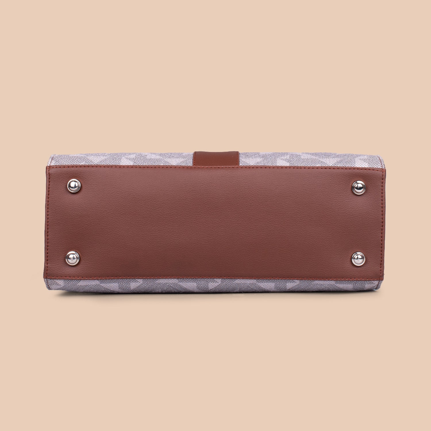 Konkona Statement Satchel Bag - Aravalli Abstract