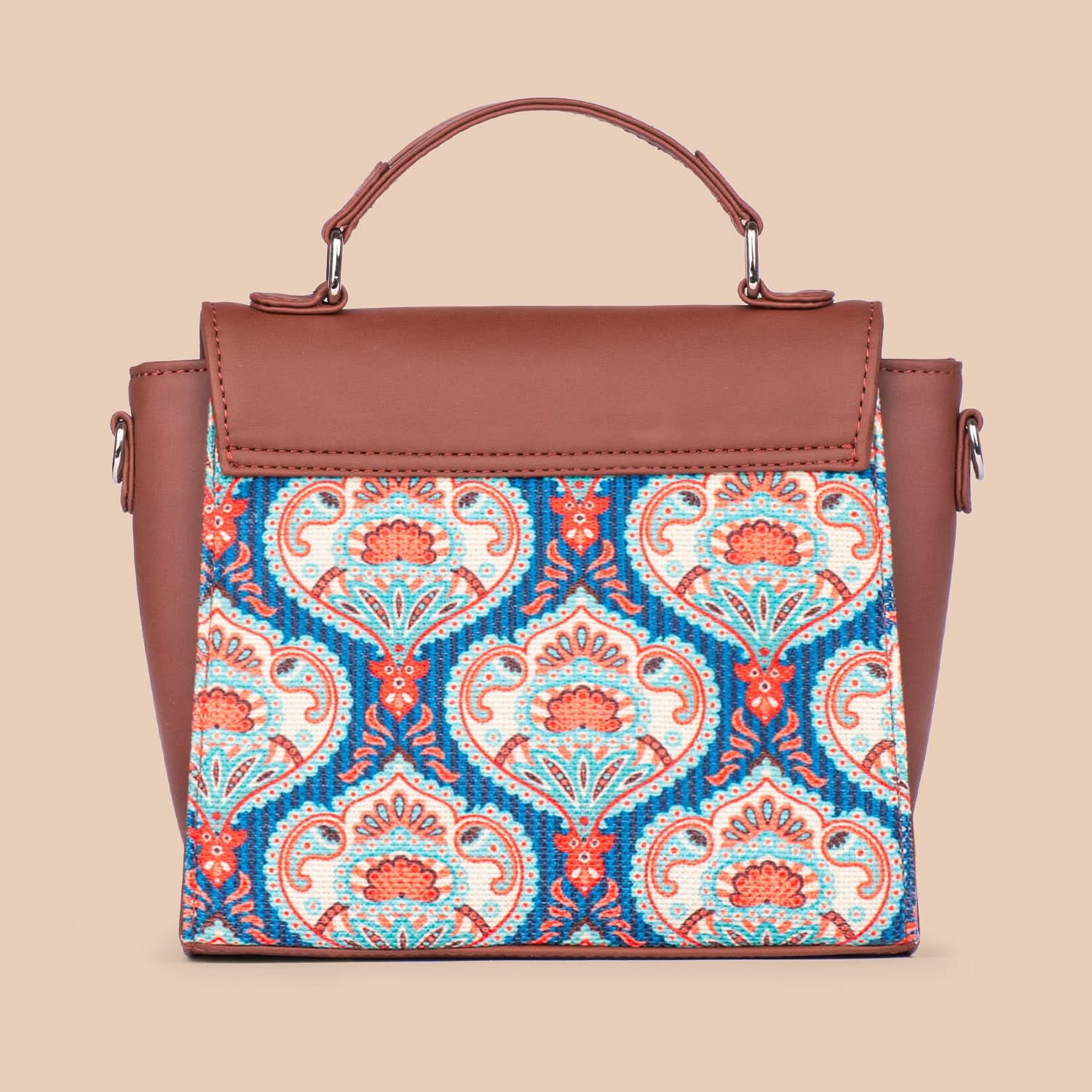 Kovil Blue Statement Sling Bag