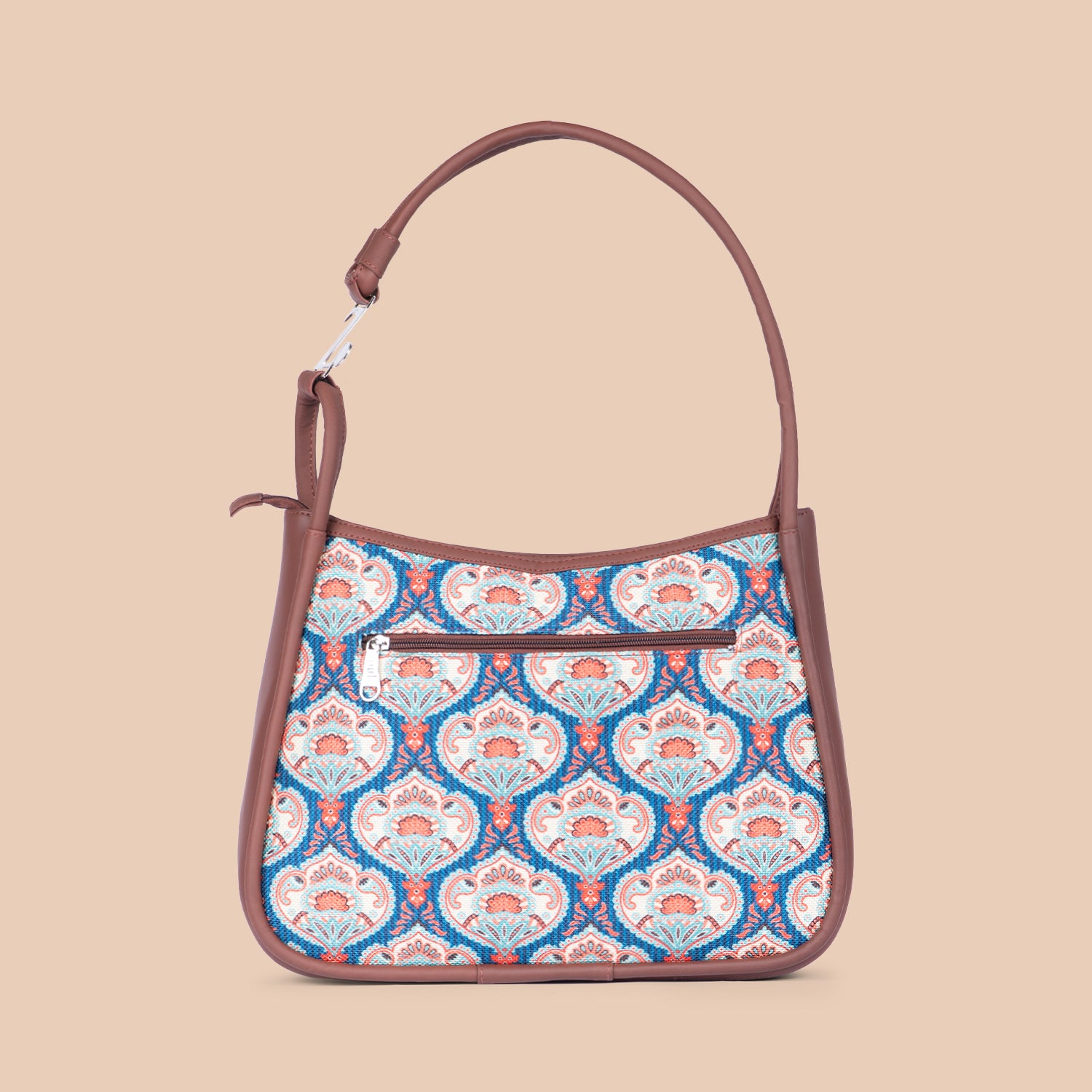 Kovil Blue Sleek Shoulder Bag