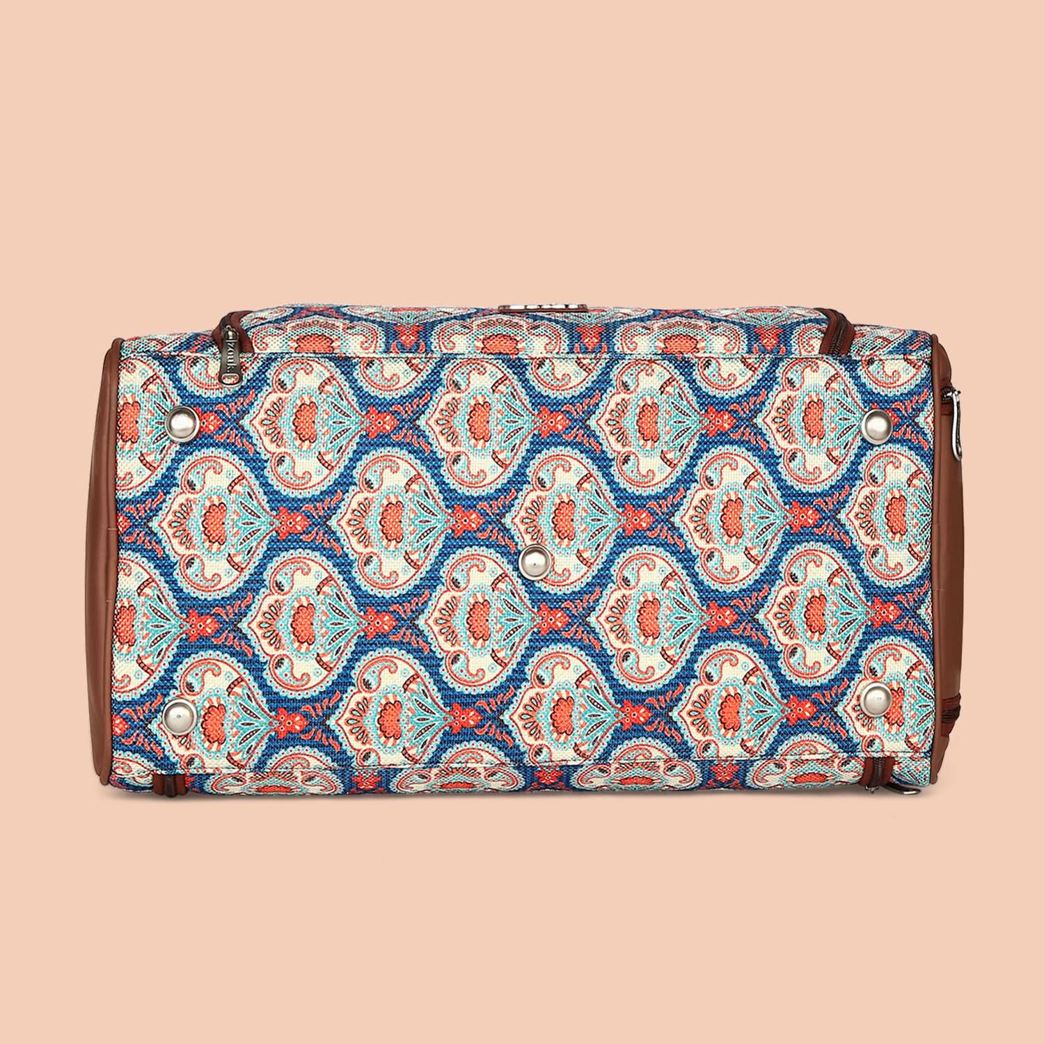 Kovil Blue Weekender Duffle Bag