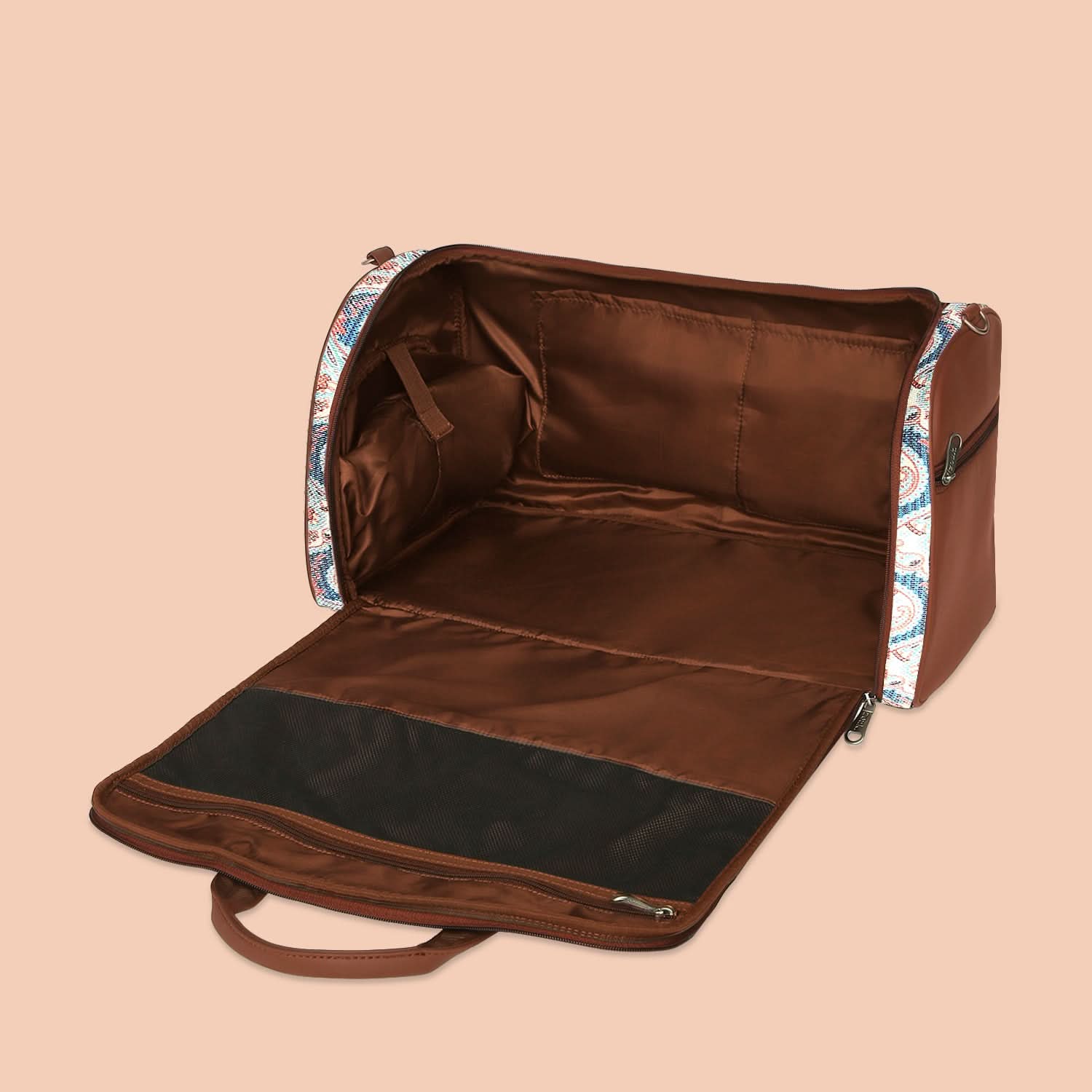 Kovil Blue Weekender Duffle Bag