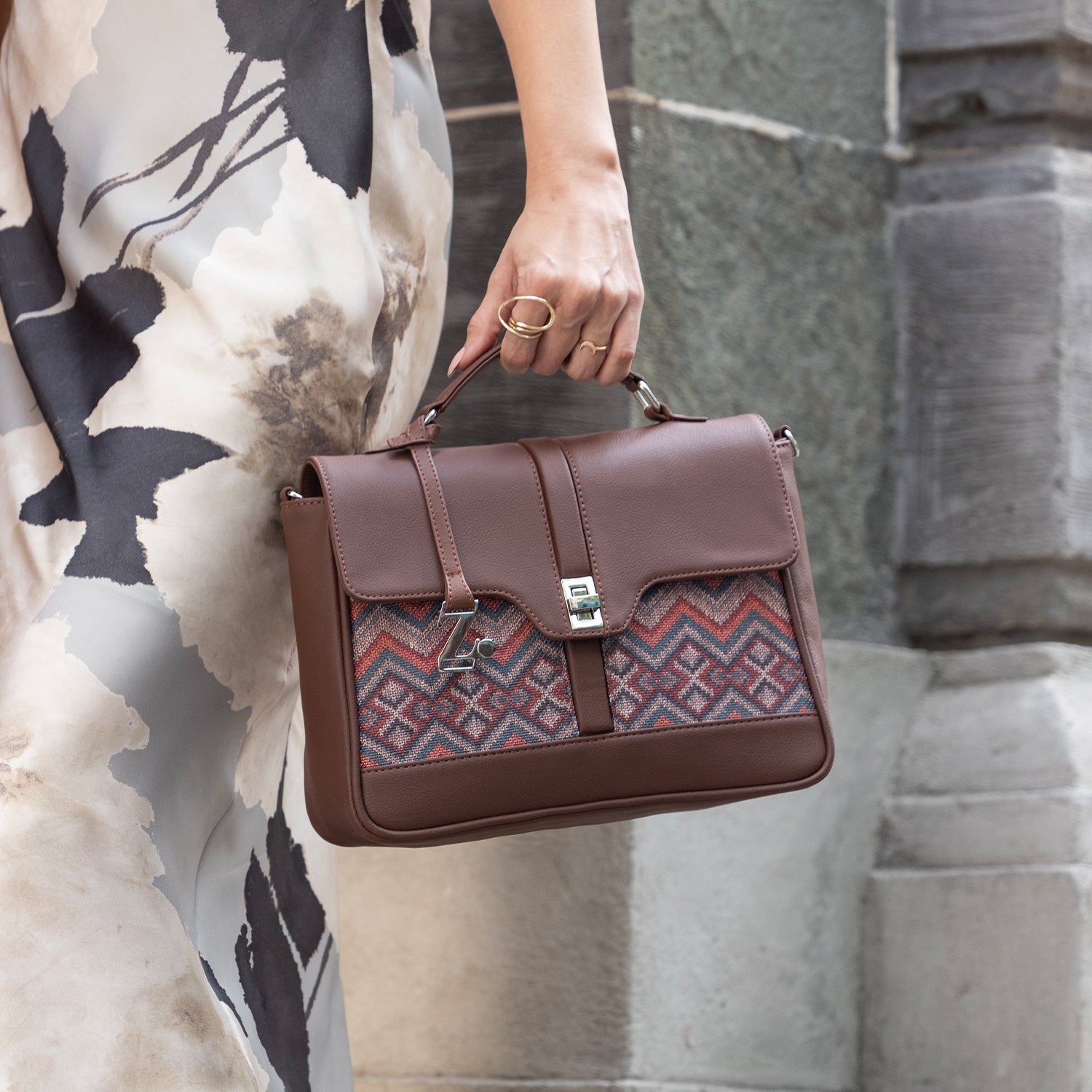 Kriti Sanon - Gwalior Weaves Nessa Satchel