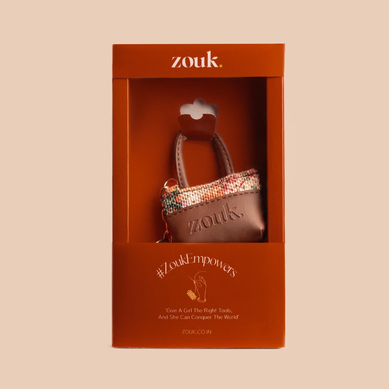 ZIP-Kutch Gamthi Power Potli Keychain