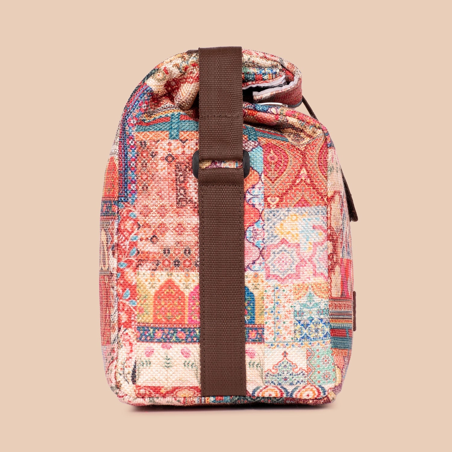 ZIP-Kutch Gamthi Roll Up Lunch Bag