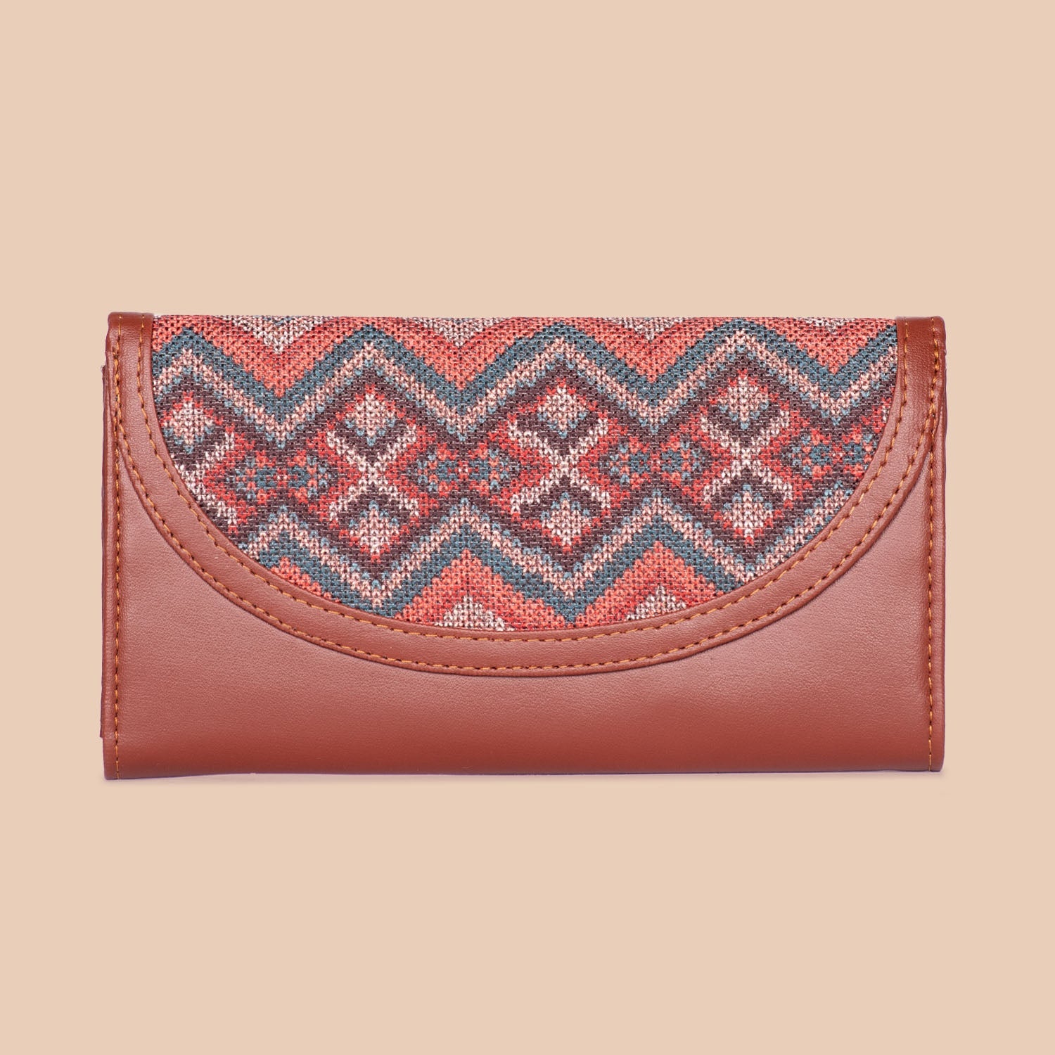 ZIP-Gwalior Weaves Kyra Flap Wallet
