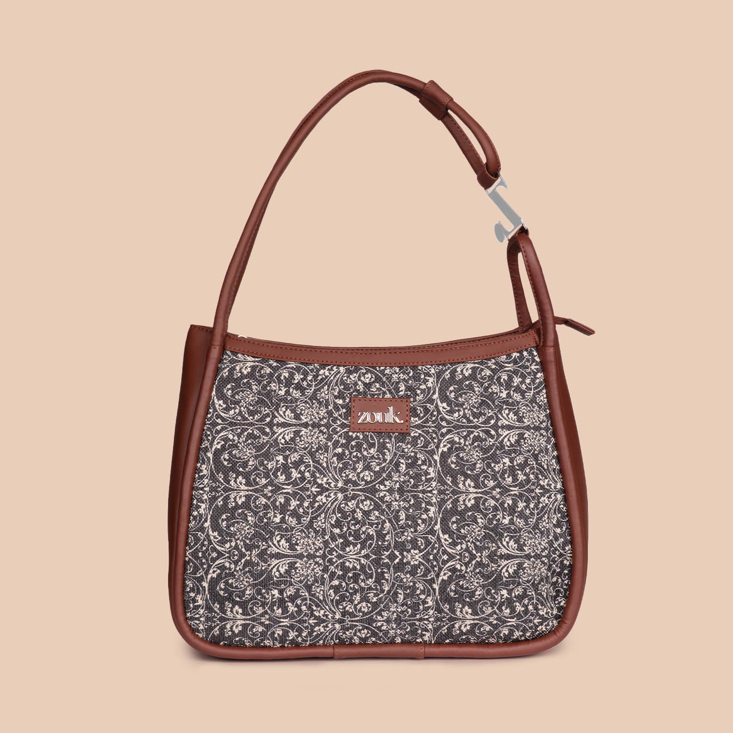 Lattice Lace Sleek Shoulder Bag