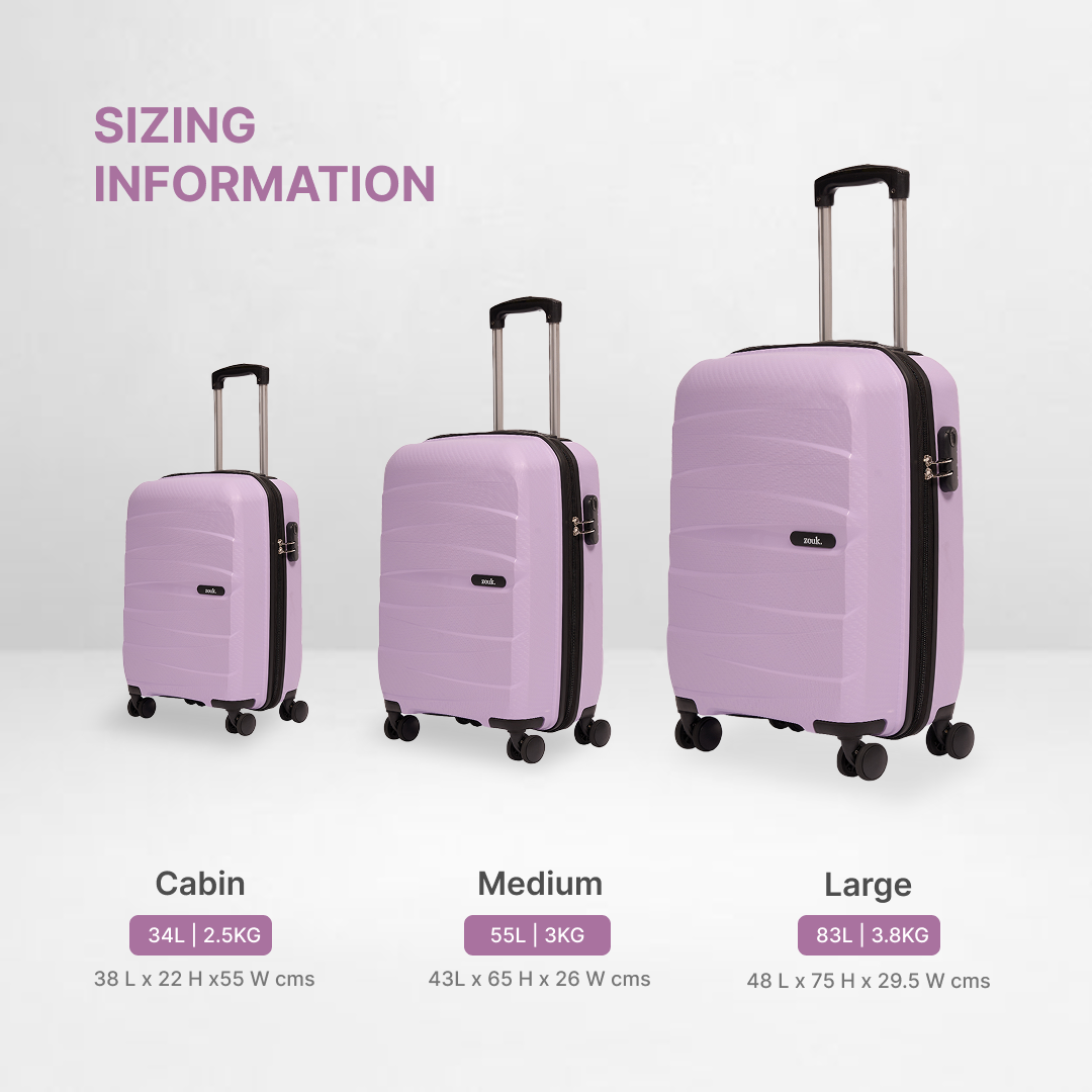 Lilac Aira Trolley Bag (Medium)