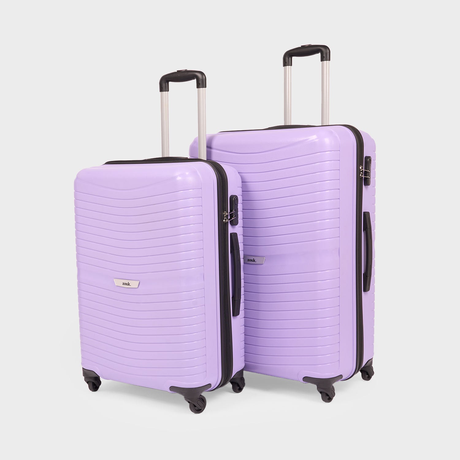 Lilac Zoya Trolley Bag Combo (Medium & Large)