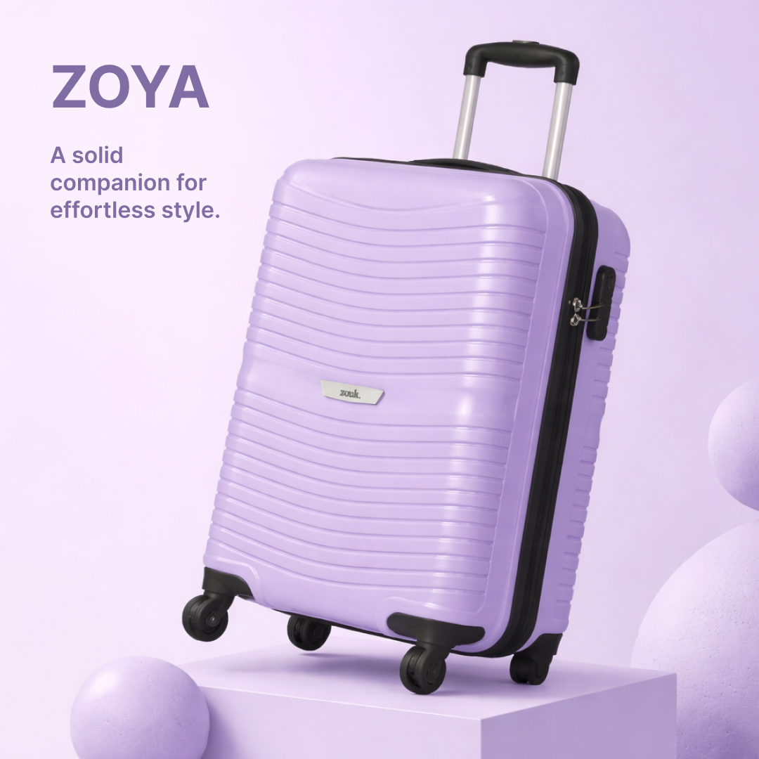 Lilac Zoya Trolley Bag