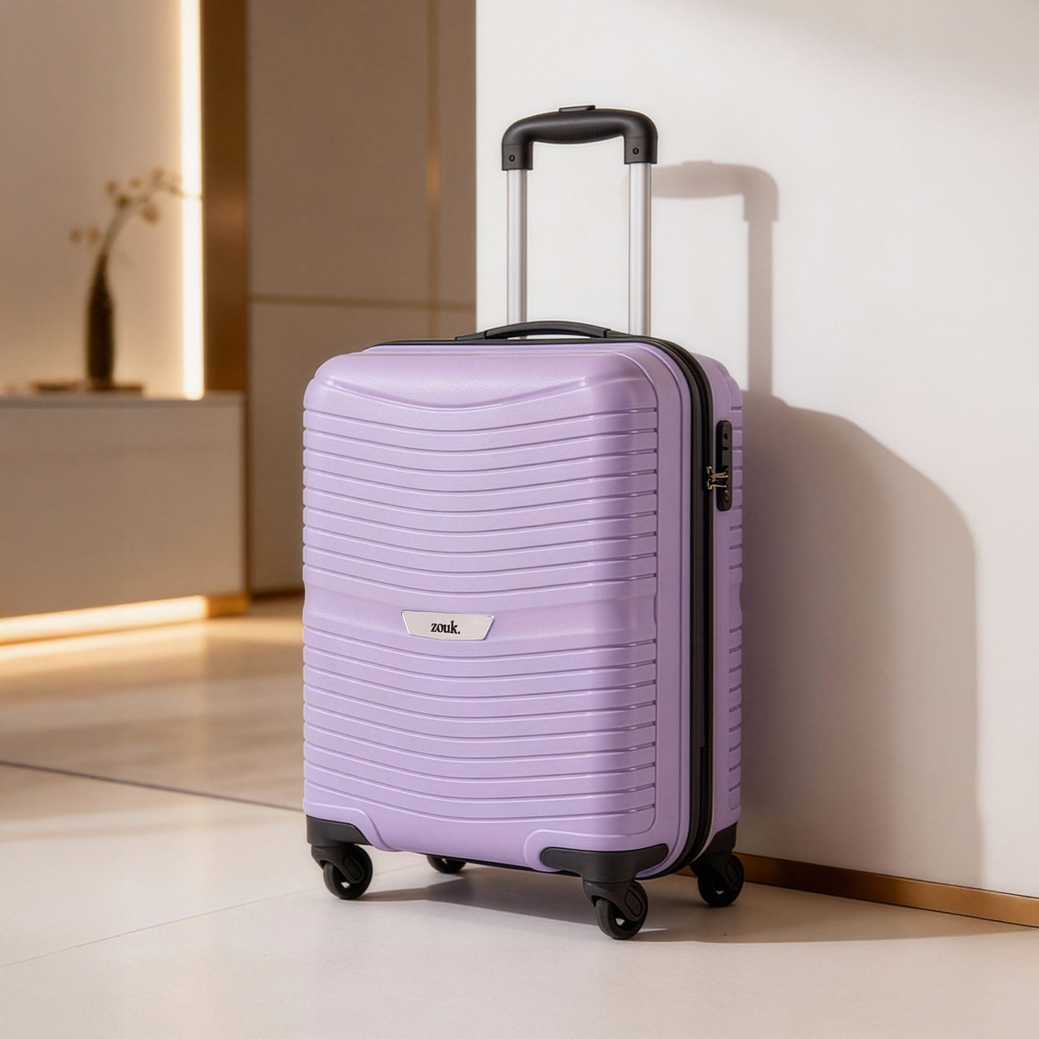 Lilac Zoya Trolley Bag (Cabin)