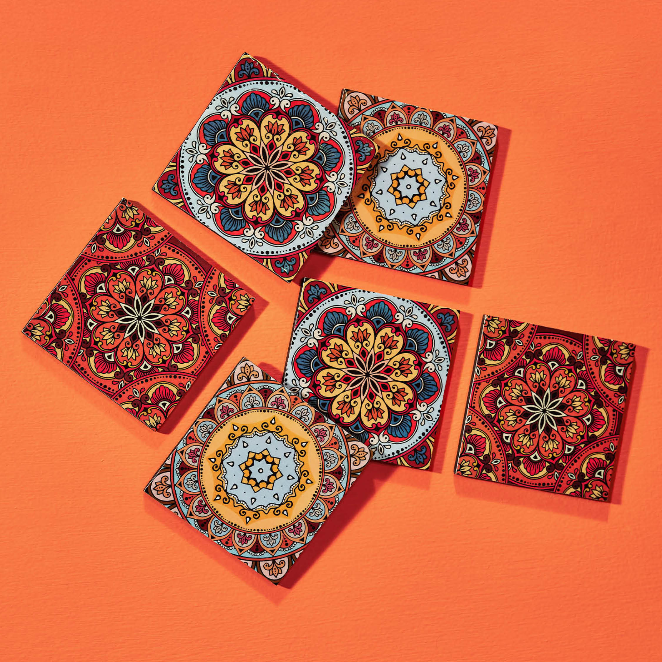 Coaster - Multicolor Mandala