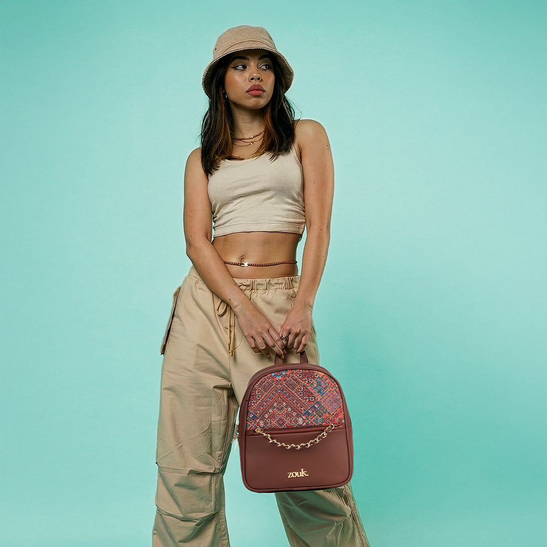 Mayra Mini-Daypack - Bhuj Rabari