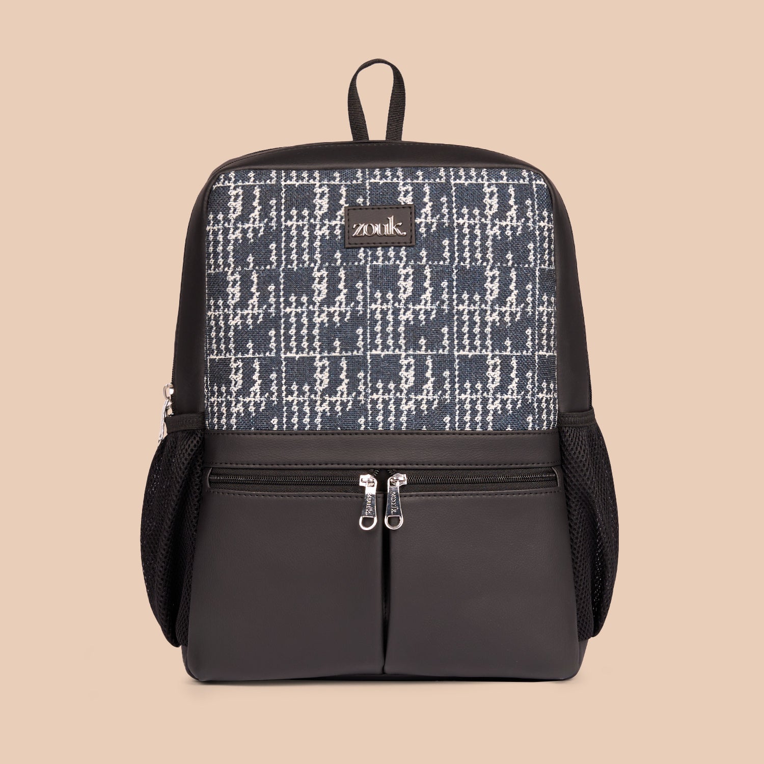 Madras Monochrome Men's Office Backpack