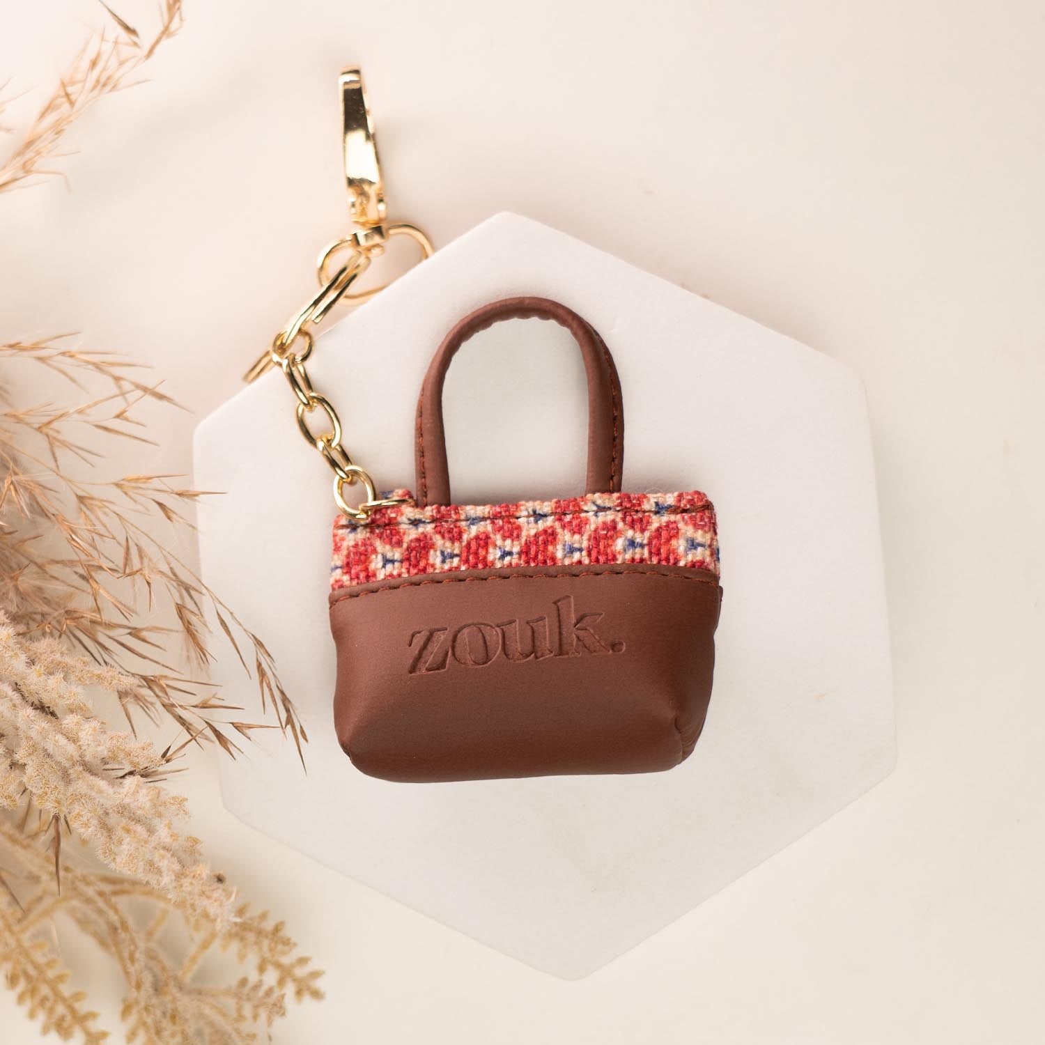 Madurai Mosaic Power Potli Keychain