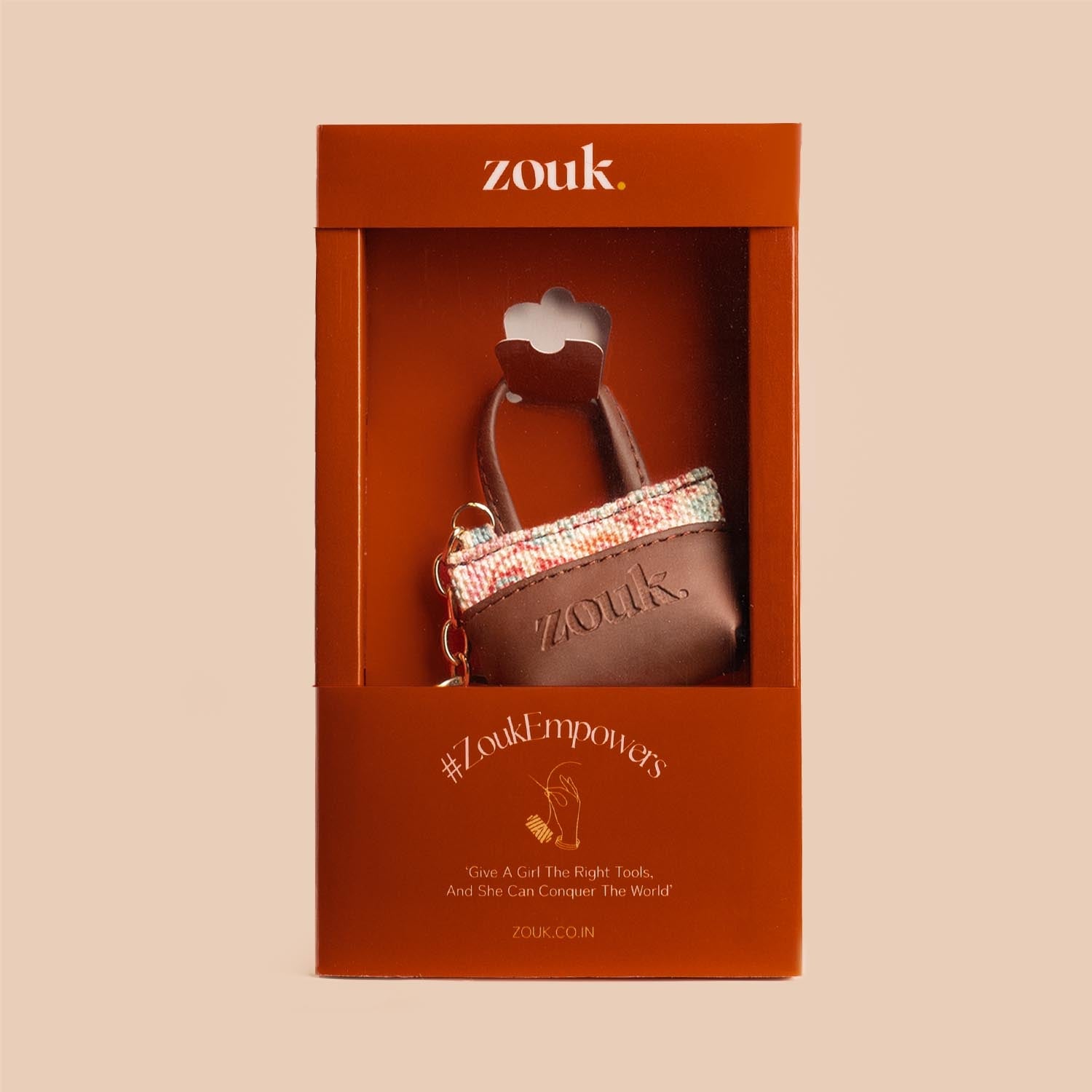 ZIP-Mangalore Blossoms Power Potli Keychain