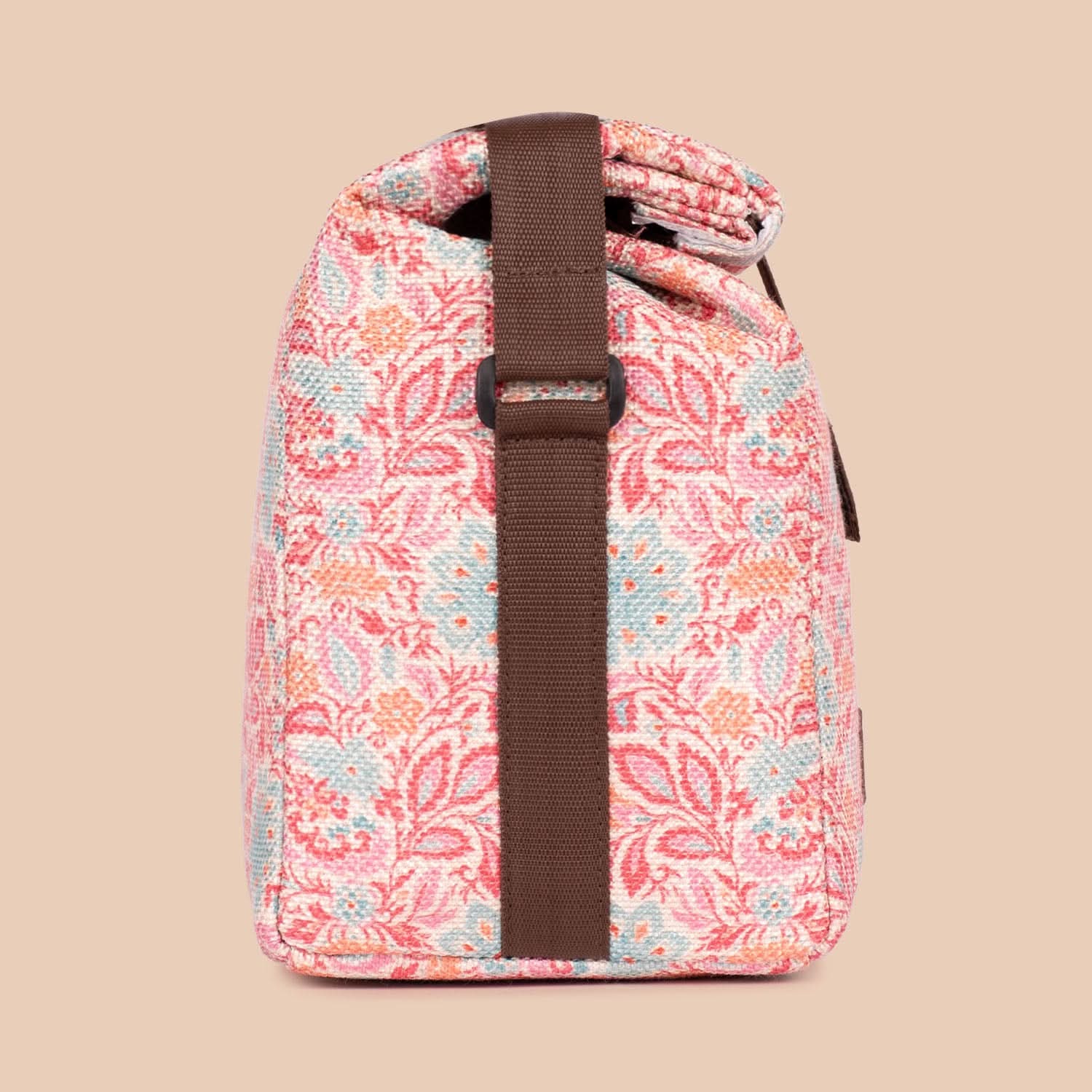 Mangalore Blossoms Roll Up Lunch Bag