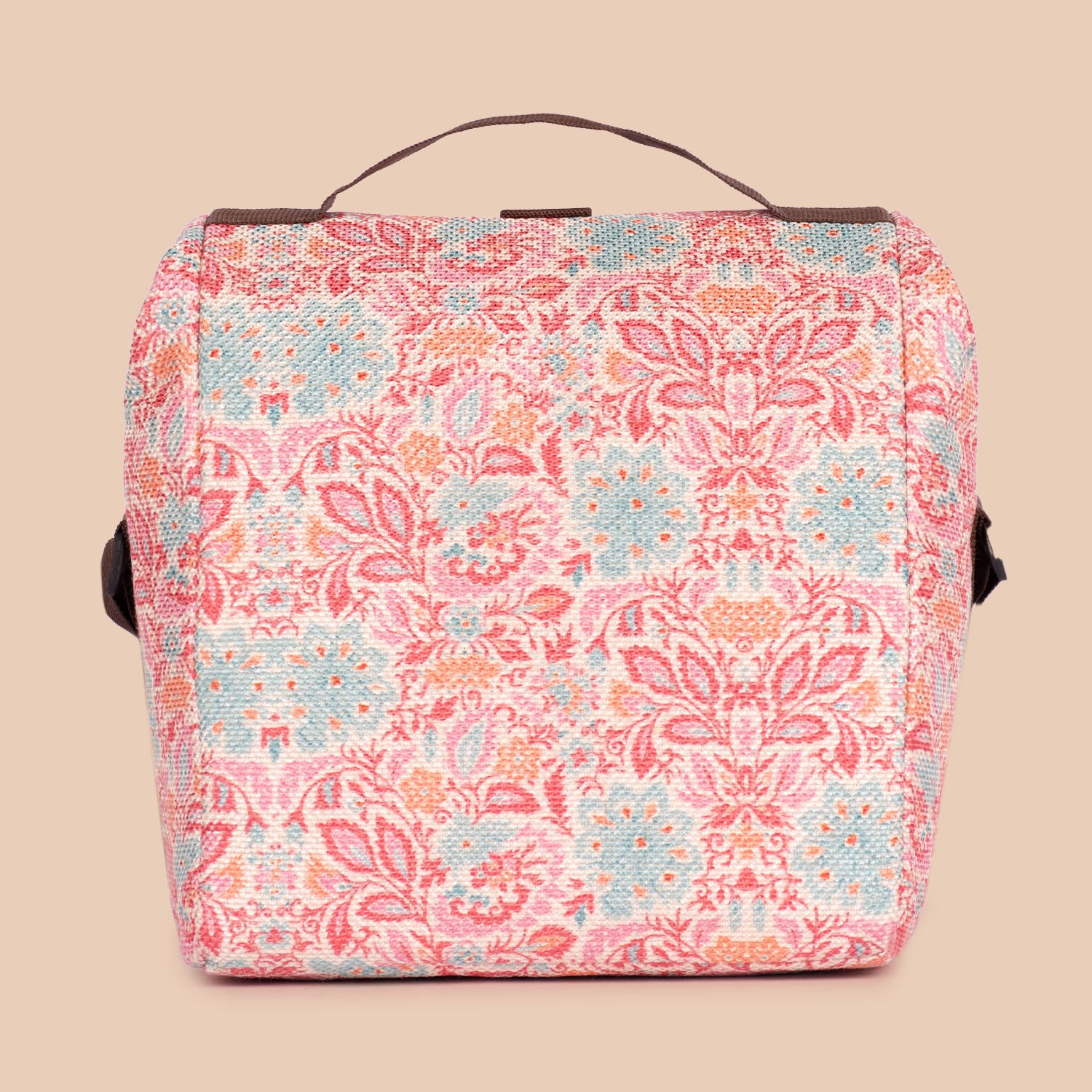 Mangalore Blossoms Roll Up Lunch Bag