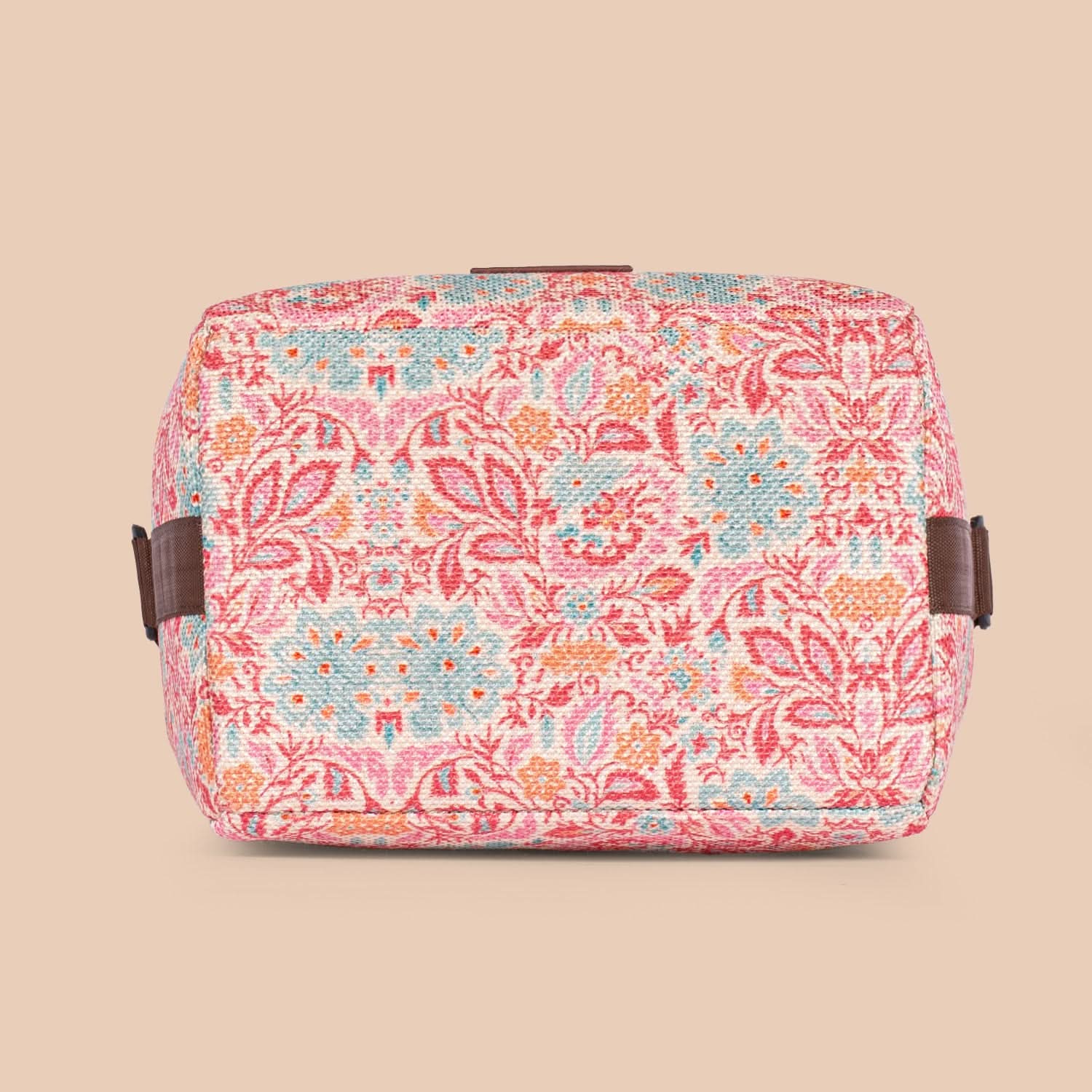 Mangalore Blossoms Roll Up Lunch Bag