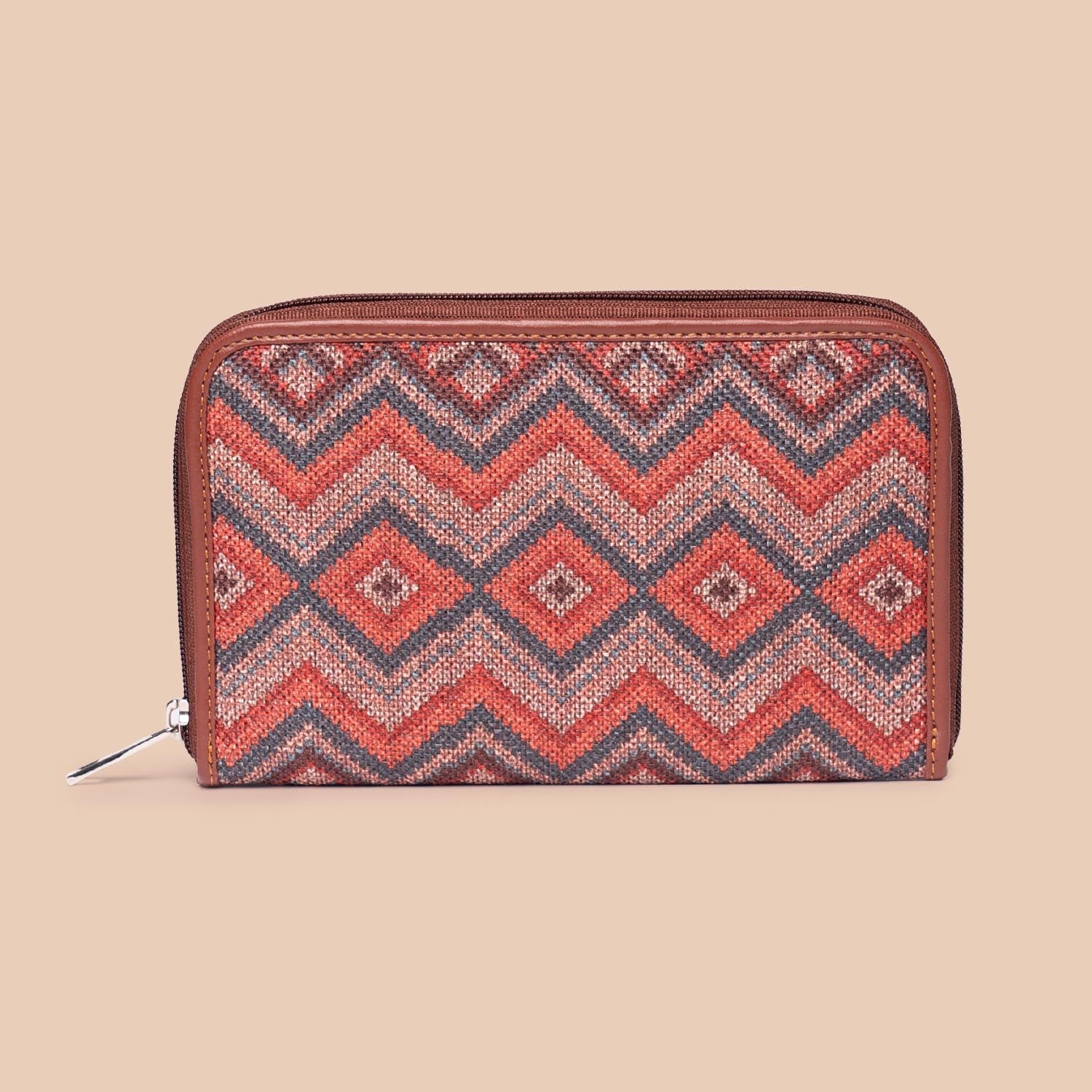 ZIP-Gwalior Weaves Chain Wallet