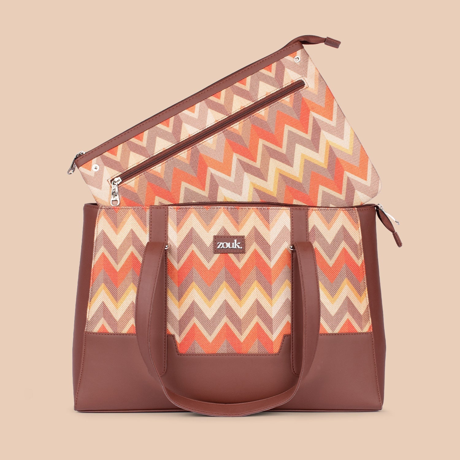 ZIP-Zouk Tidal Wave Maya Multitasker Tote Bag
