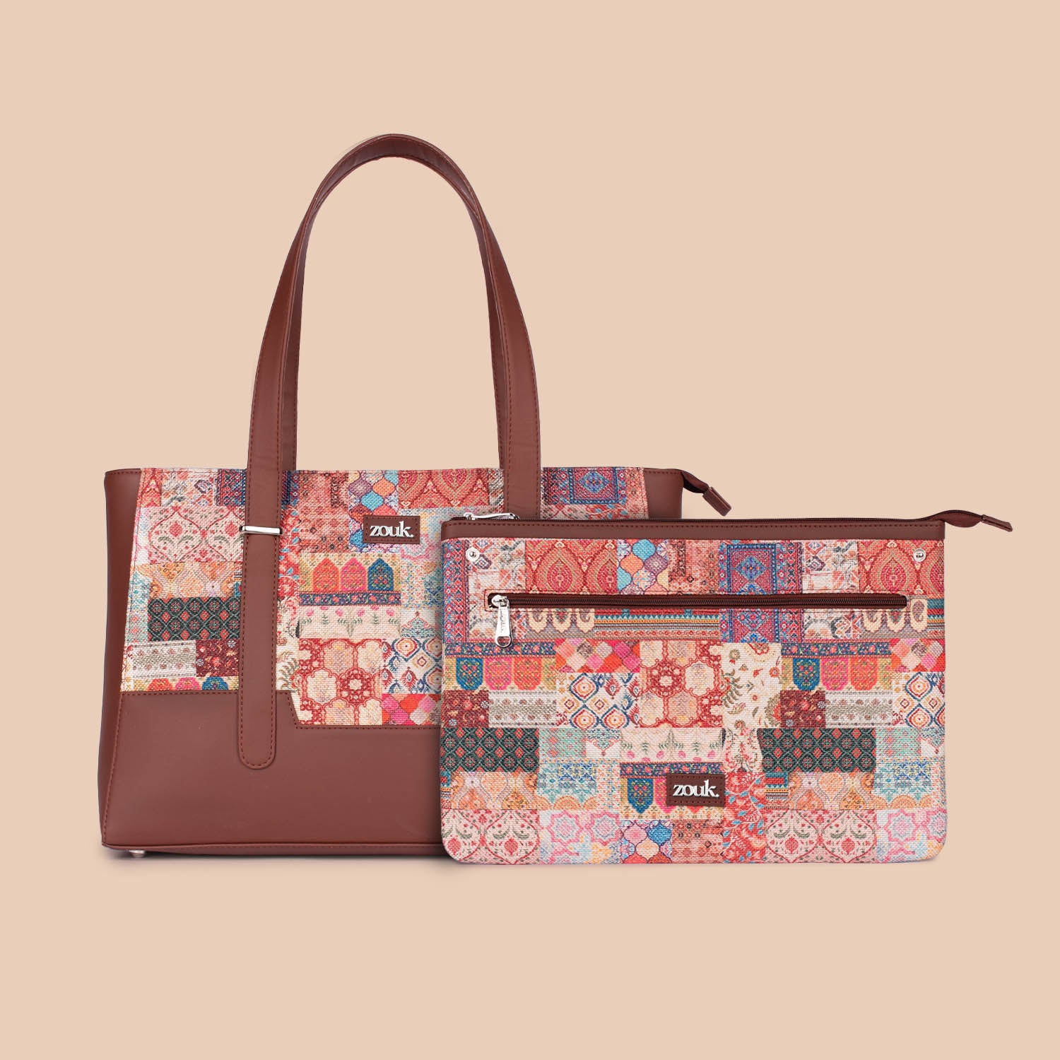Zouk Kutch Gamthi Maya Multitasker Tote Bag