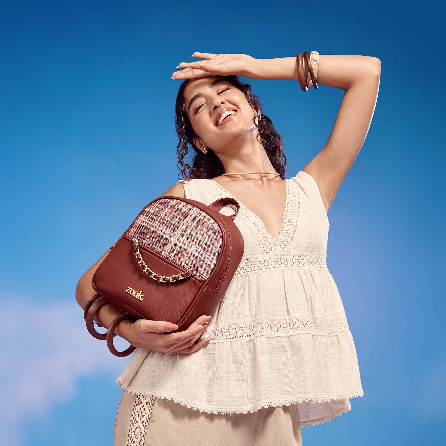 Mayra Mini-Daypack - Cashmere Noir (Copper)