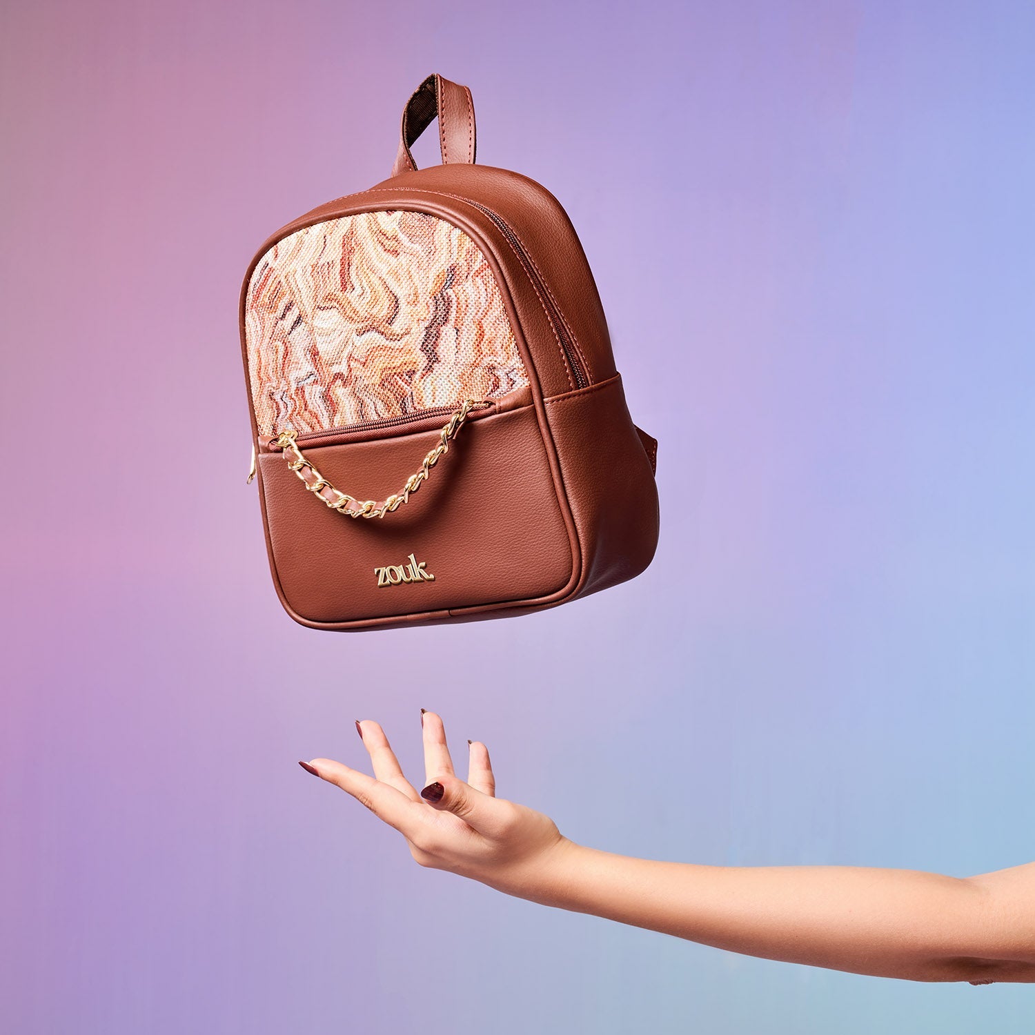 ZIP-Mayra Mini-Daypack - Nicobar Coral