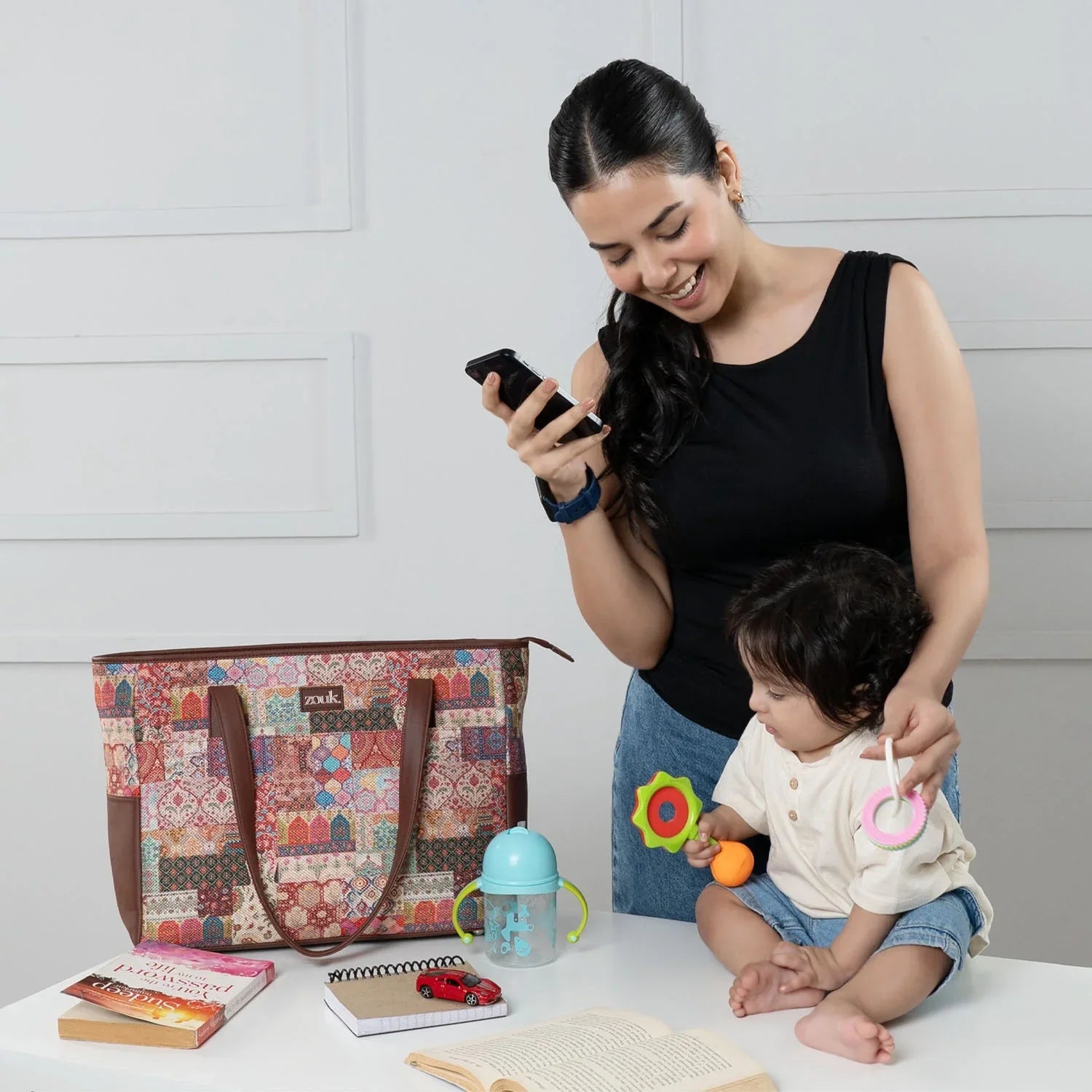 ZIP-Kutch Gamthi Diaper Bag