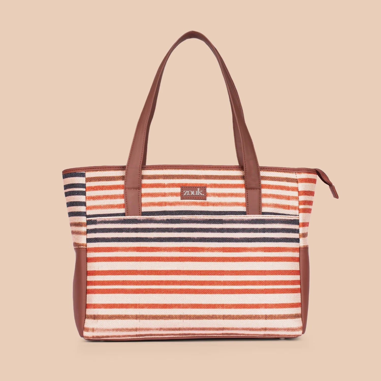 Qutub Stripes Diaper Bag